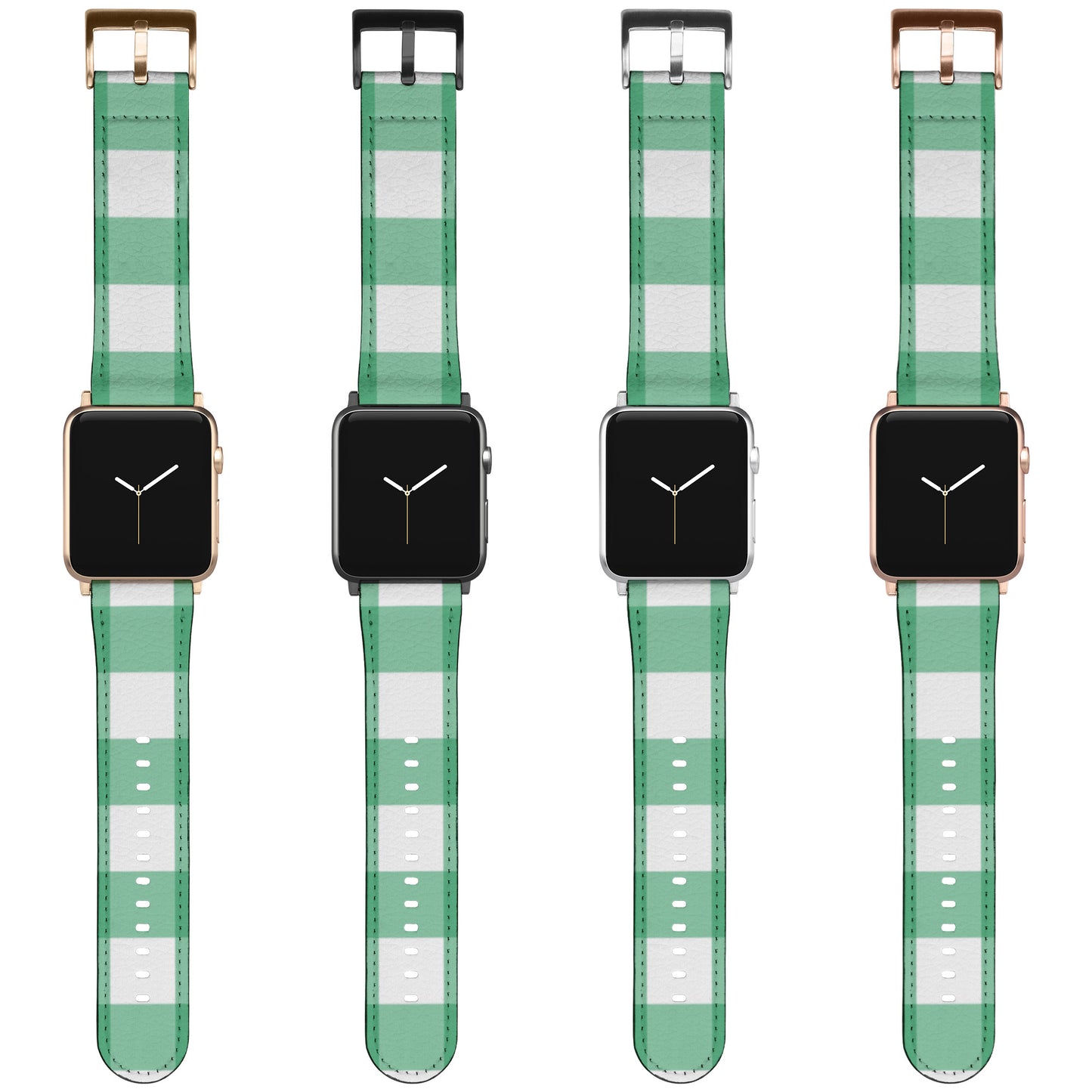 Apple Watch Band (Green Plaid)