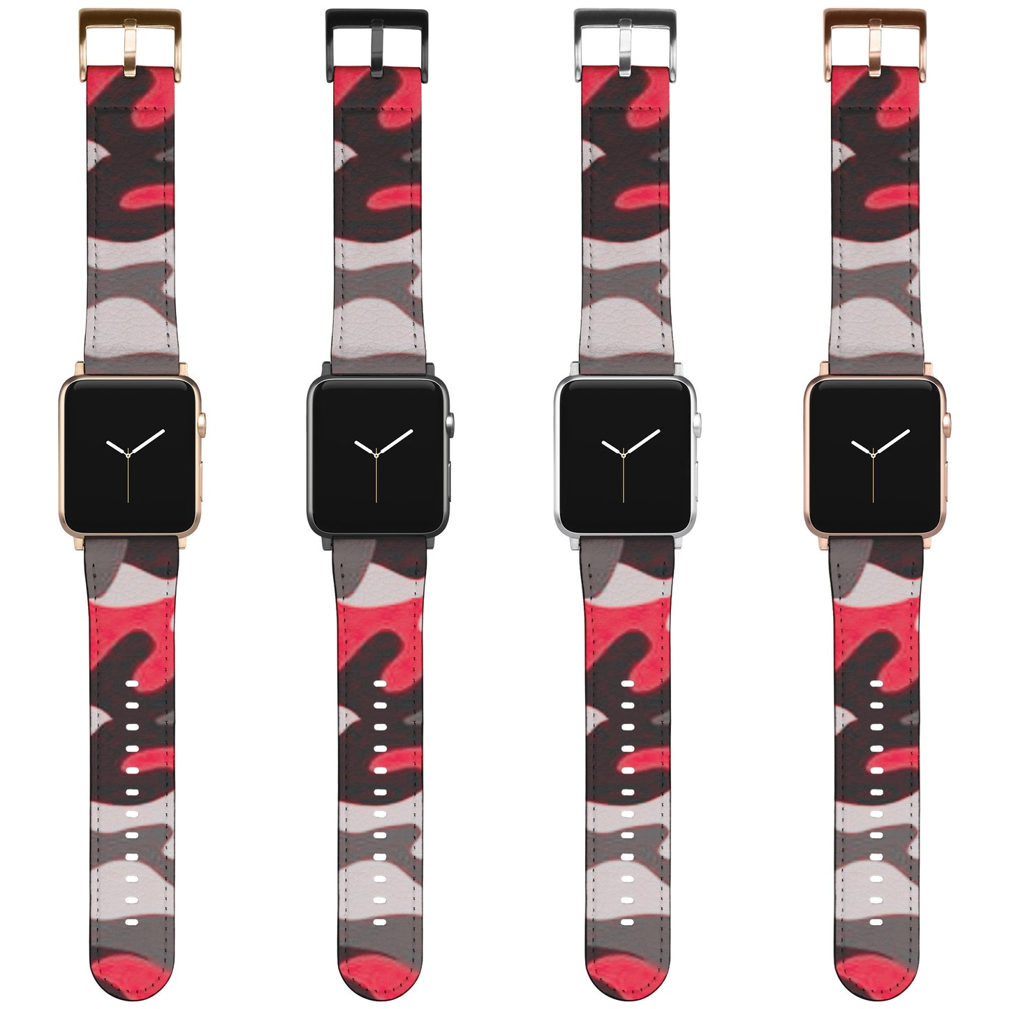 Apple Watch Band (Red Camo)