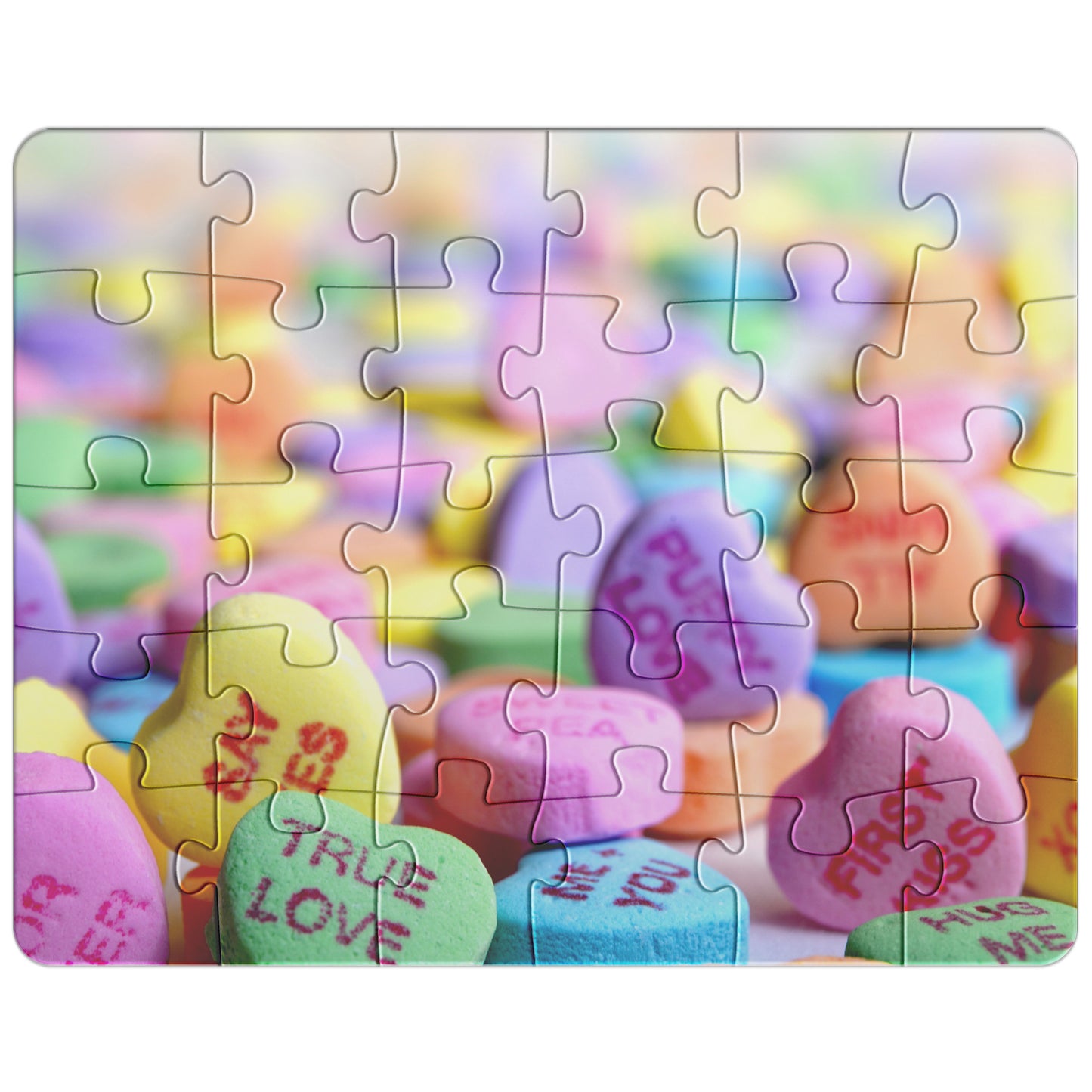 Candy Hearts Puzzle