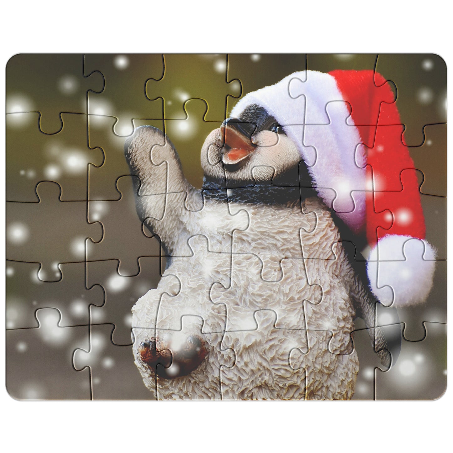 Christmas Penguin Puzzle