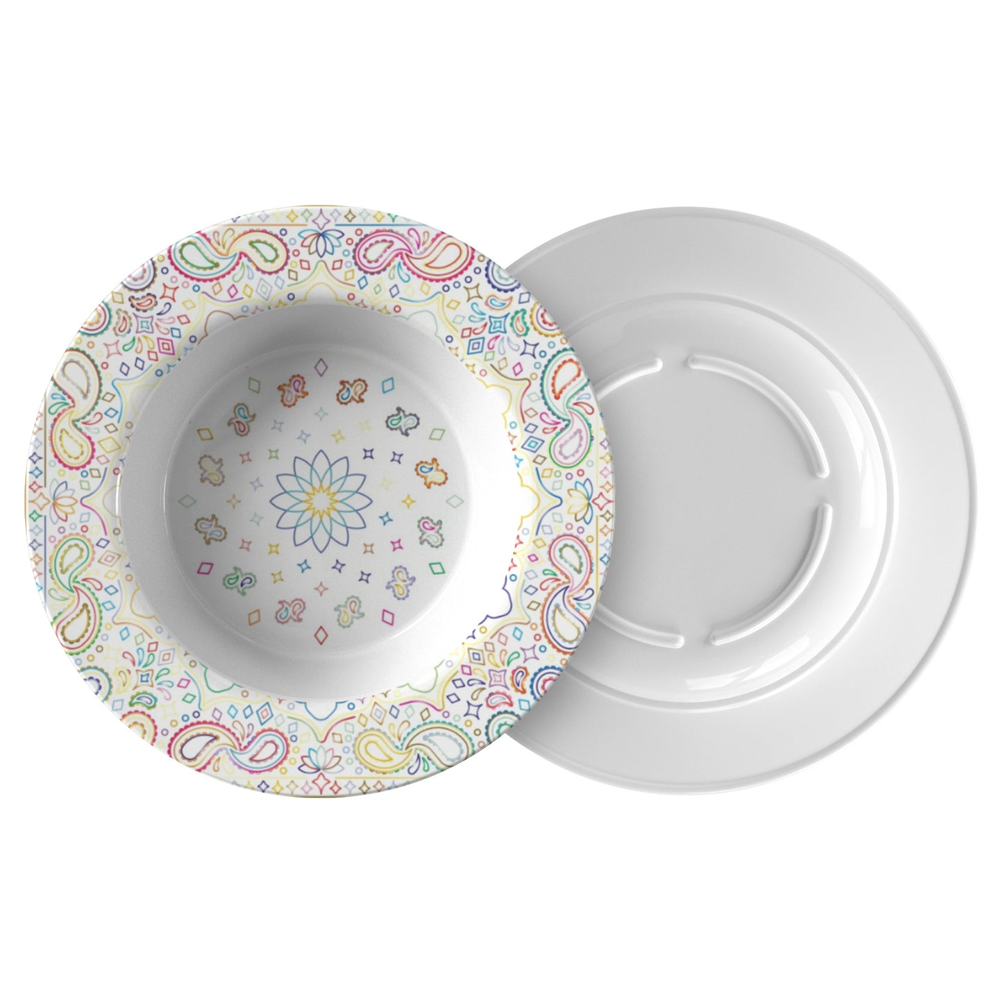 Colorful Mandala Bowl