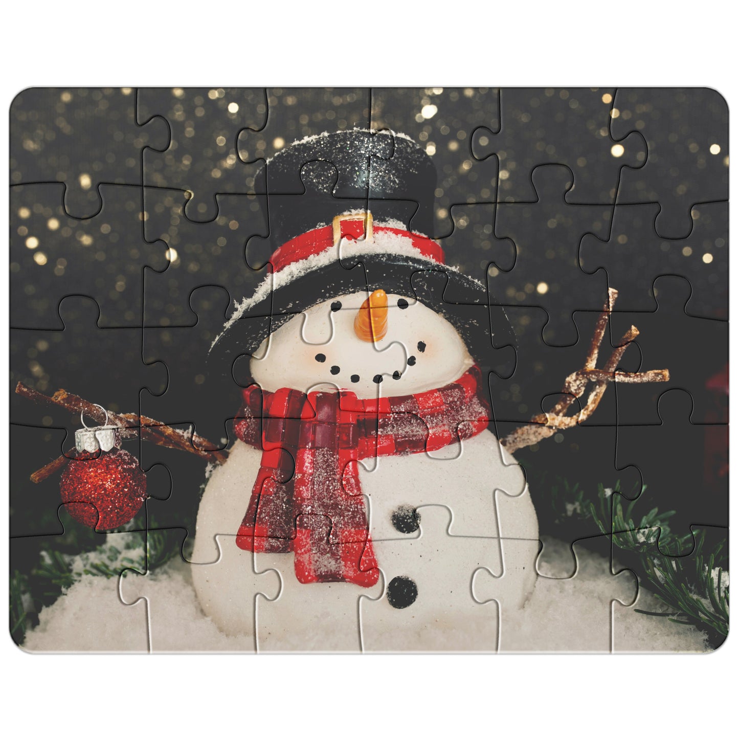 Festive Snowman Puzzle