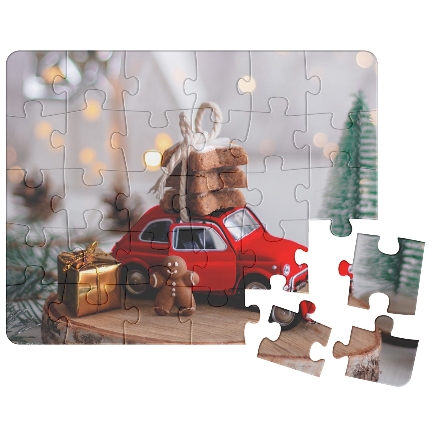 Gingerbread Holiday Vacation Puzzle