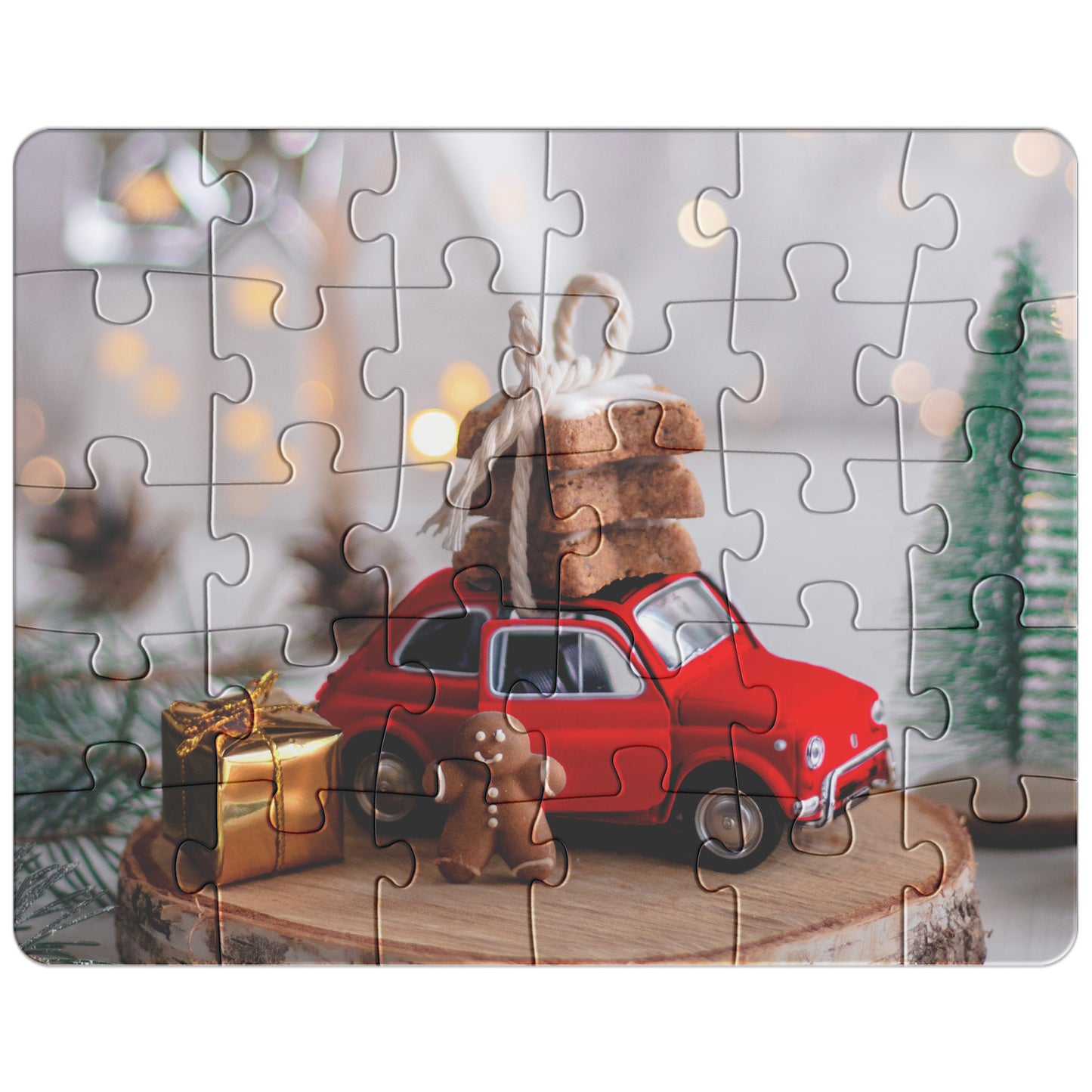 Gingerbread Holiday Vacation Puzzle