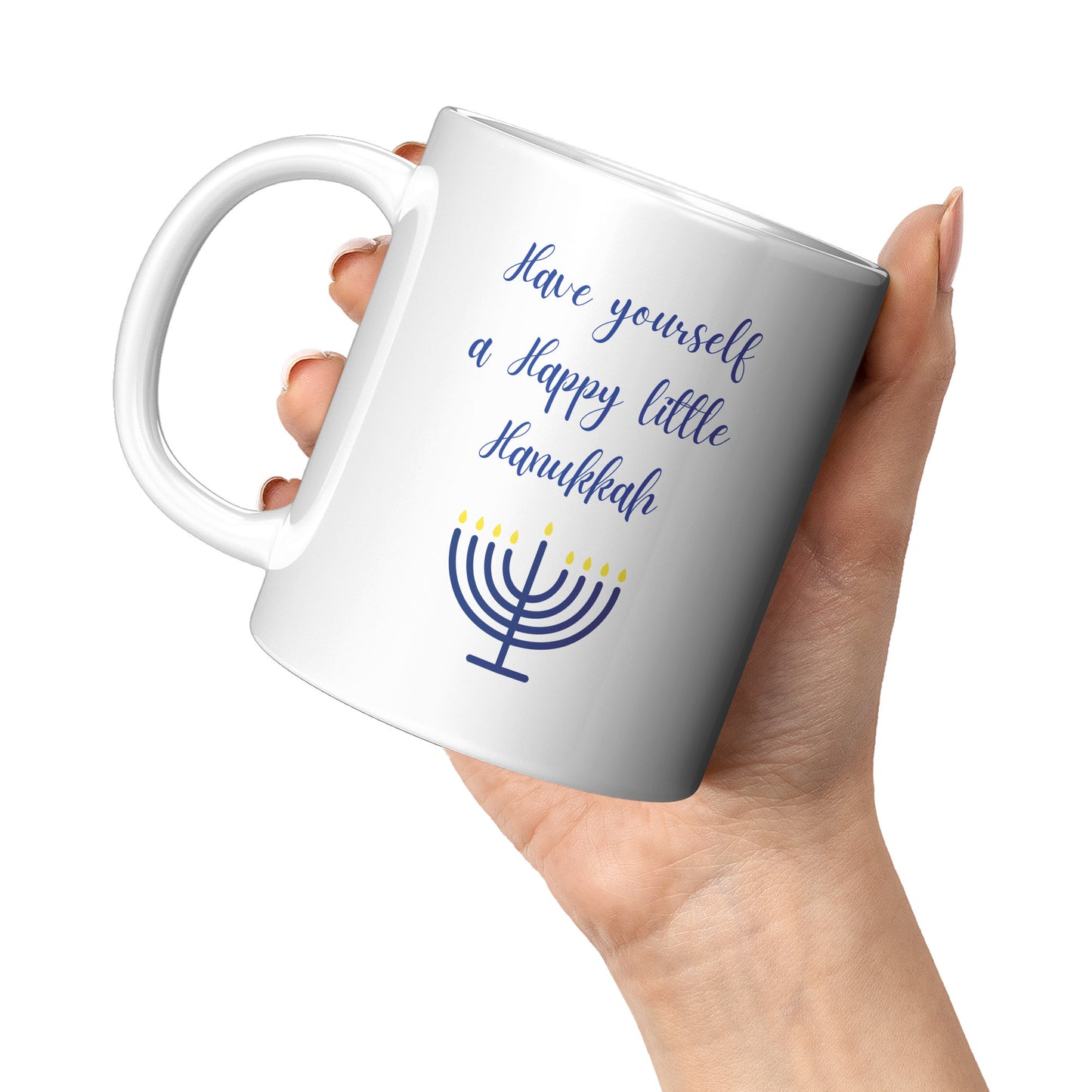 Happy Little Hanukkah Mug