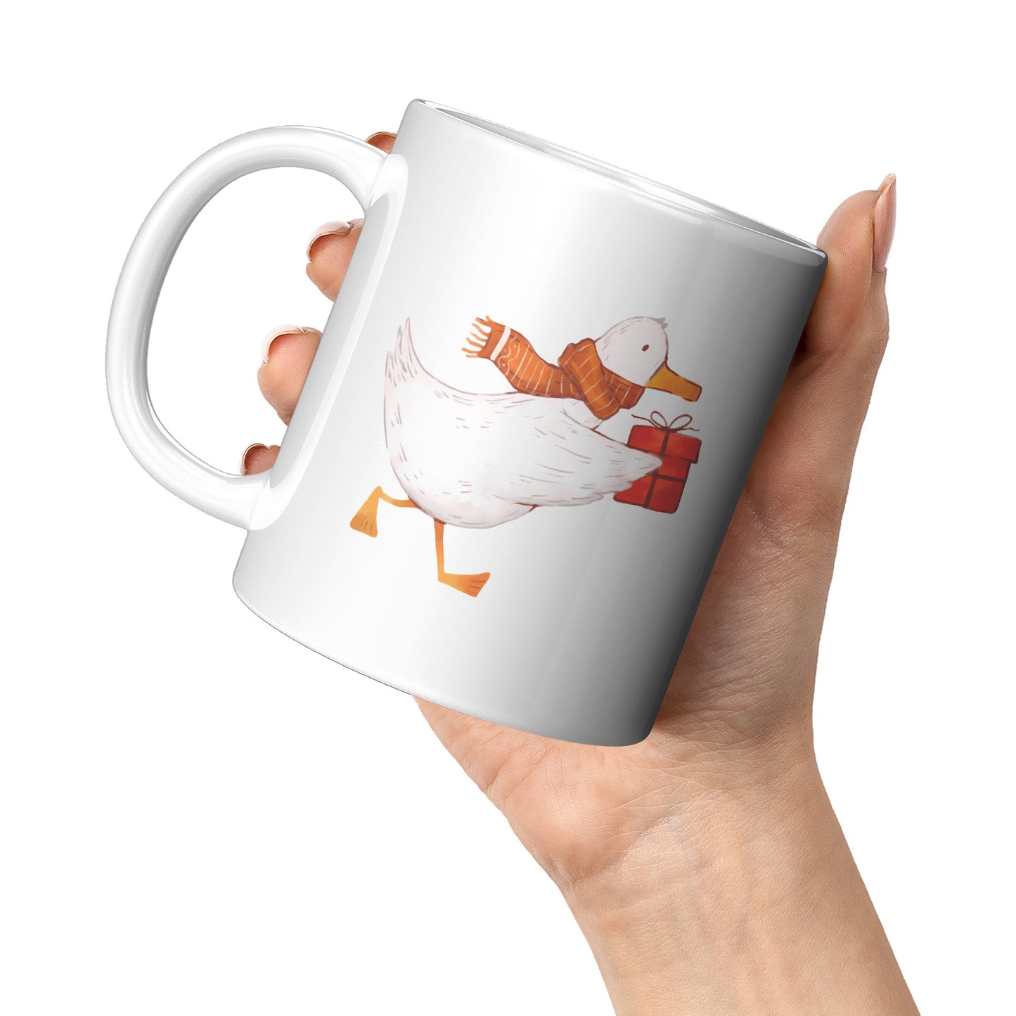 Holiday Rush Goose Mug