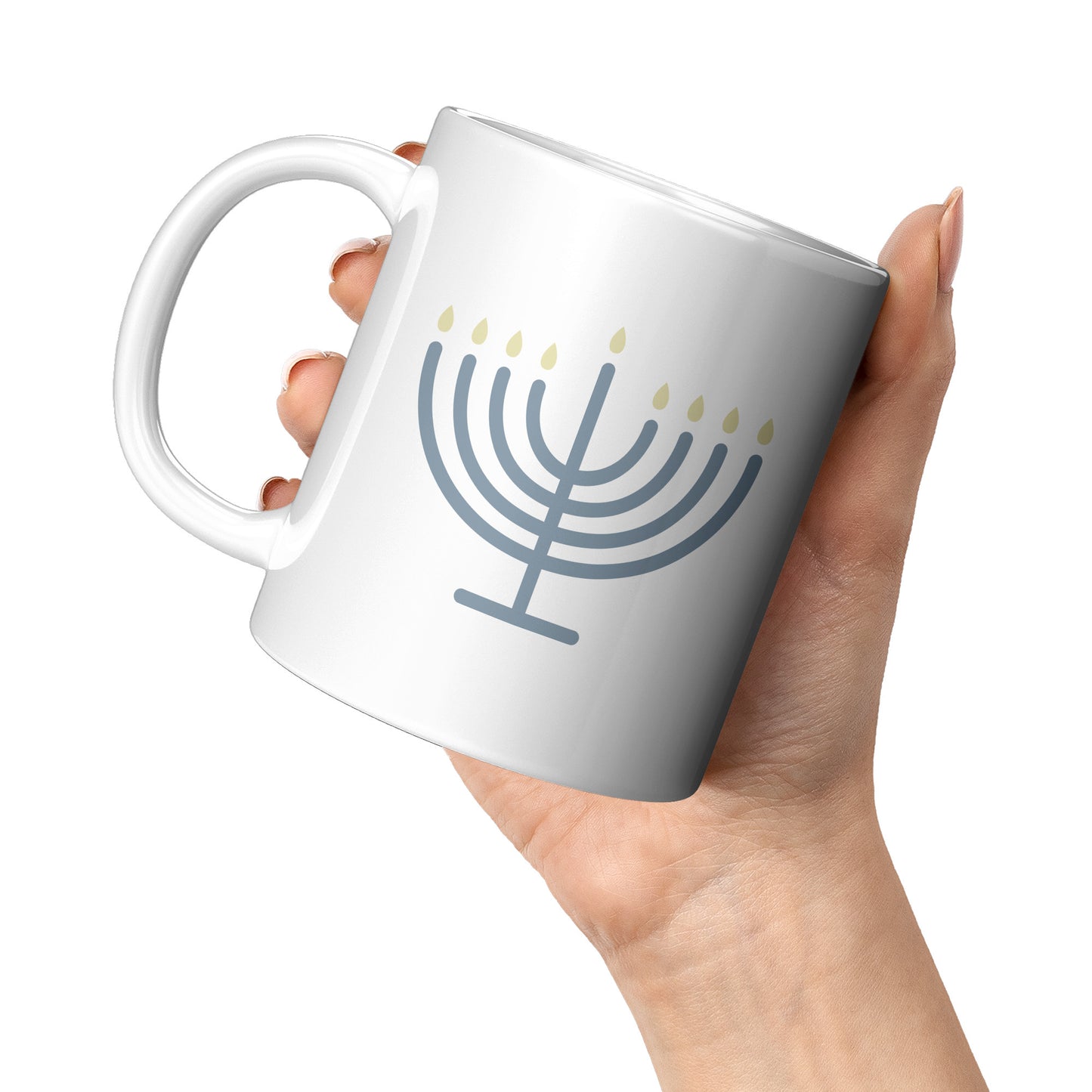 Minimalist Menorah Mug