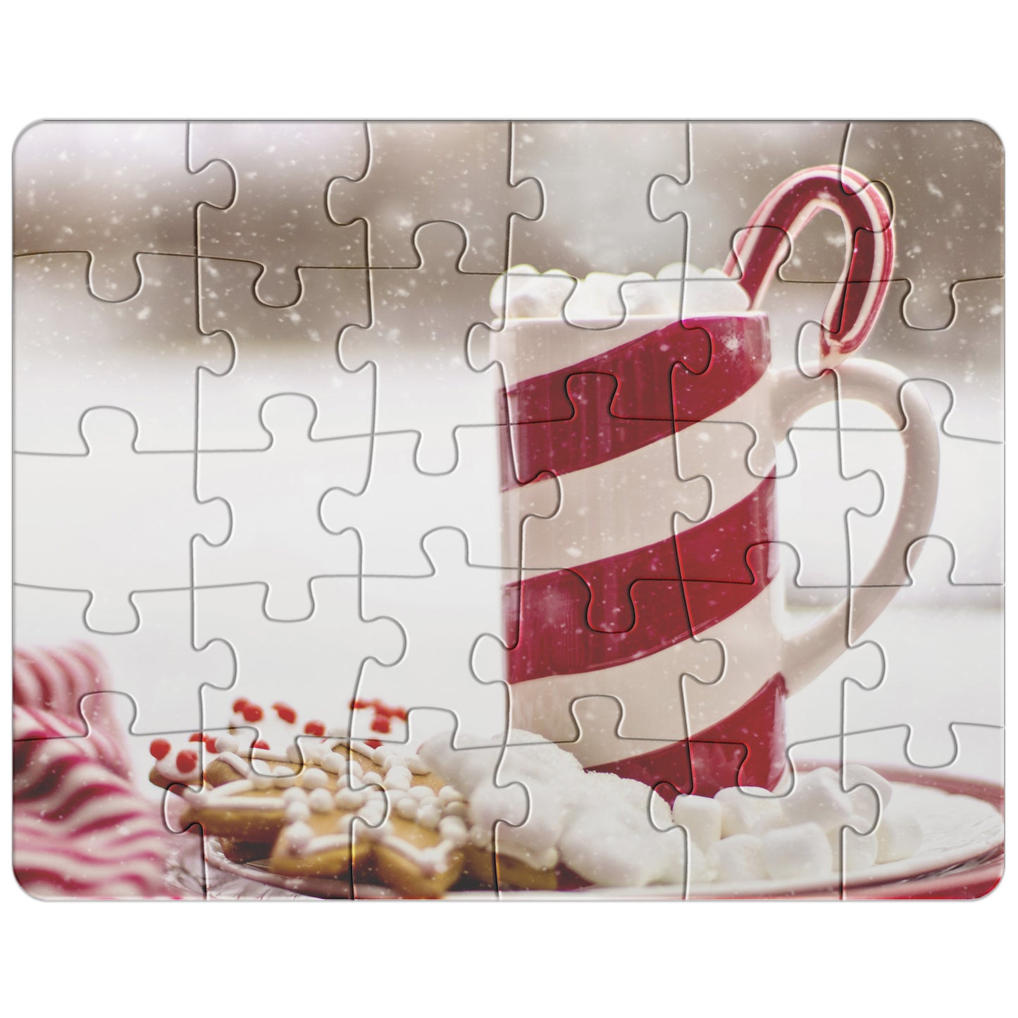Red, White & Winter Puzzle