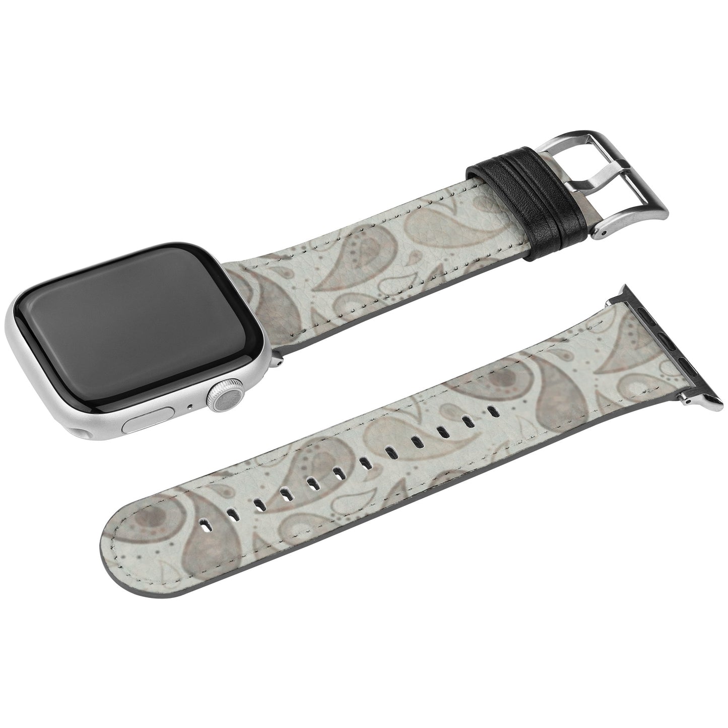 Apple Watch Band (Beige Paisley)