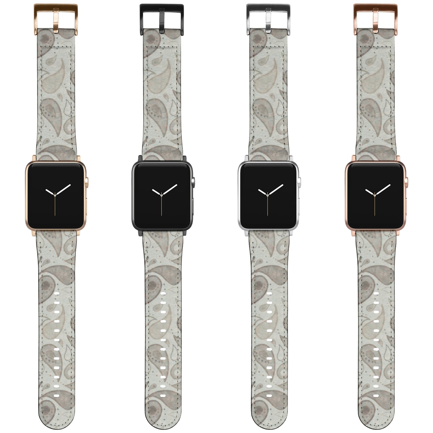 Apple Watch Band (Beige Paisley)