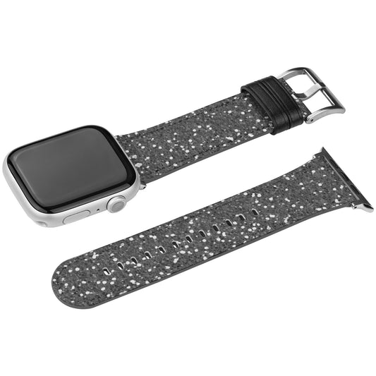 Apple Watch Band (Black Glitter)