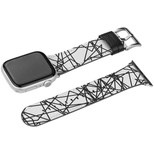 Apple Watch Band (Black Lines)
