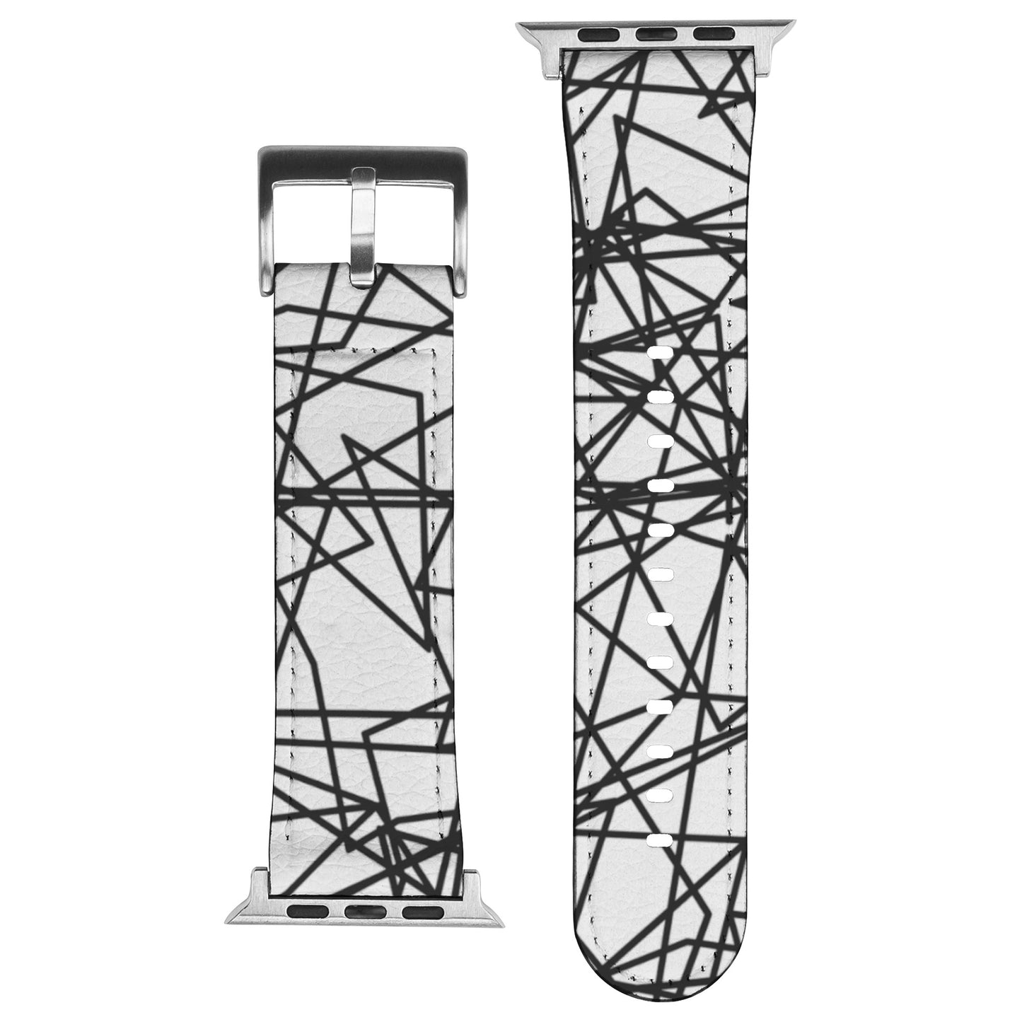 Apple Watch Band (Black Lines)