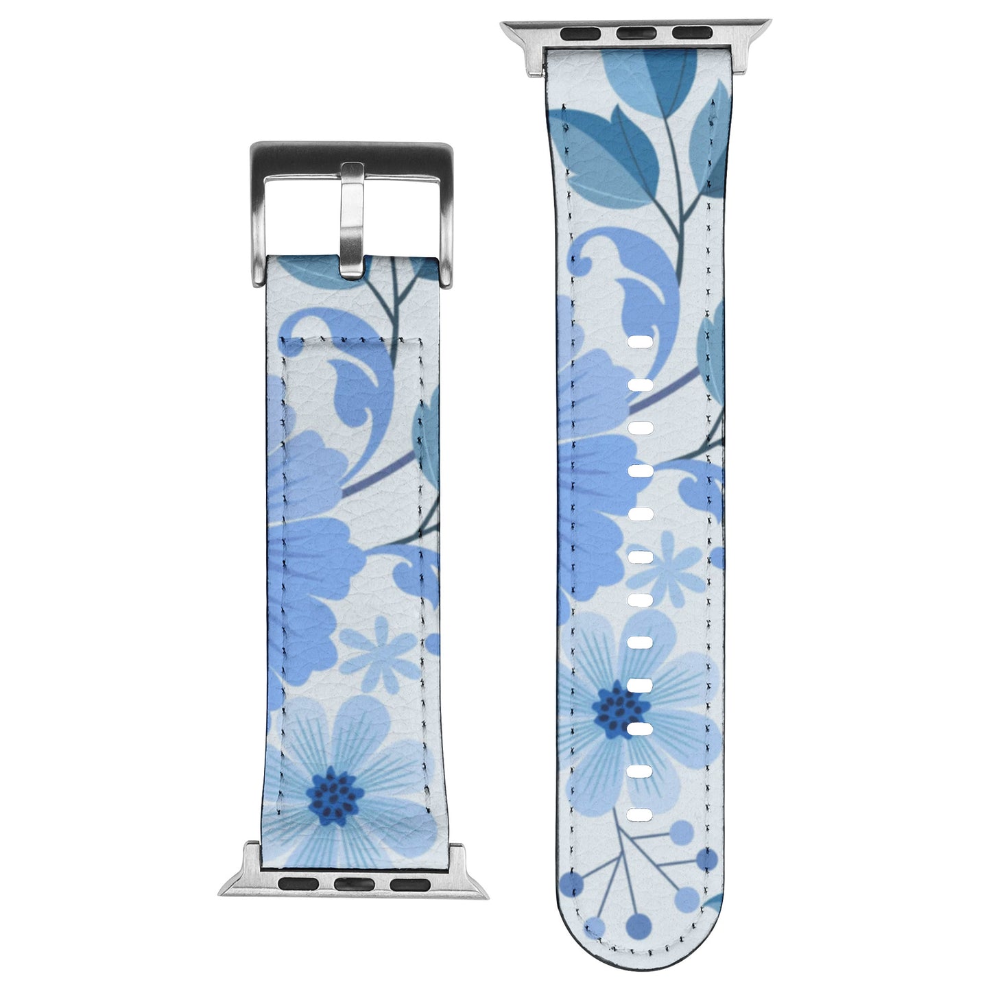 Apple Watch Band (Blue Floral I)