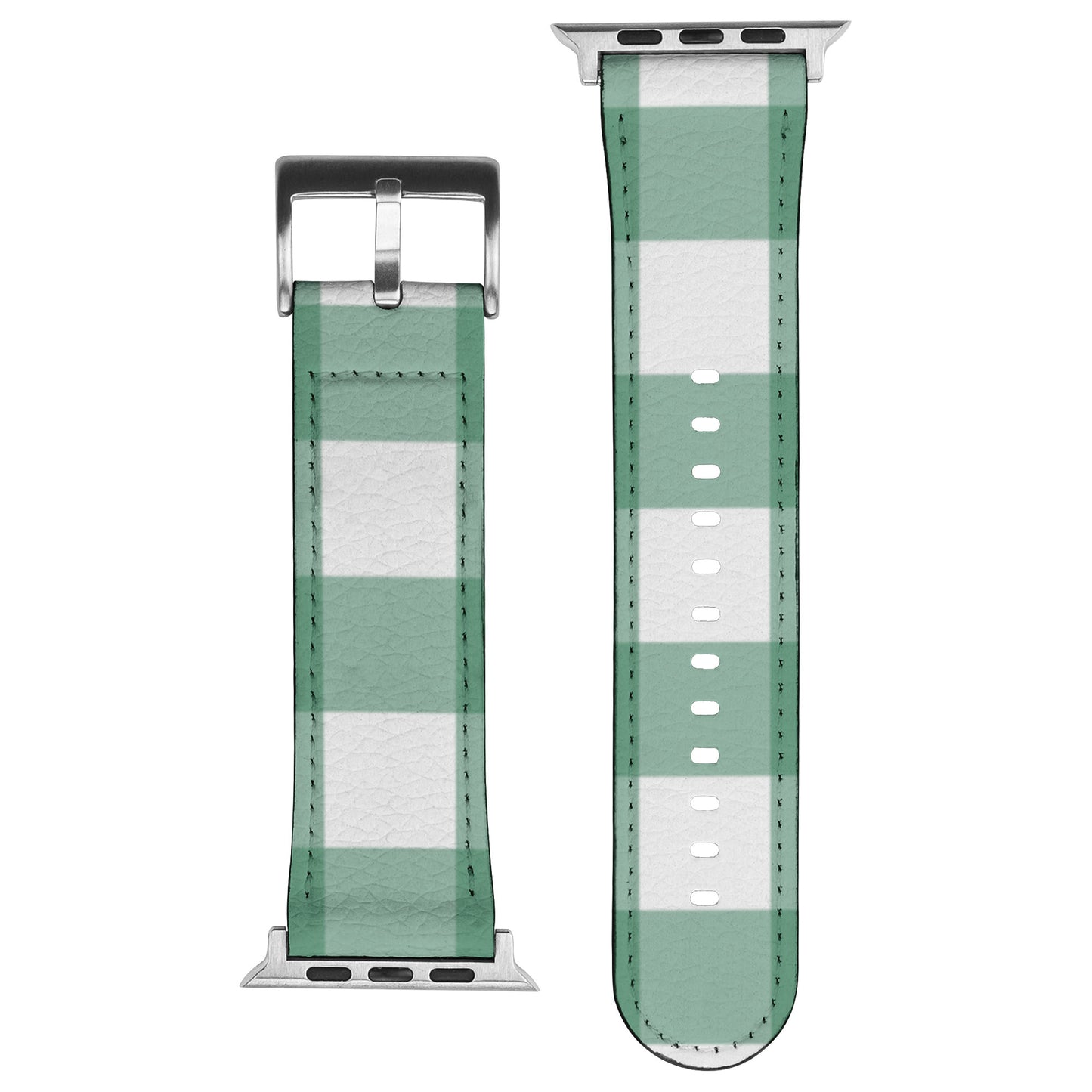 Apple Watch Band (Sea-foam Green Plaid)