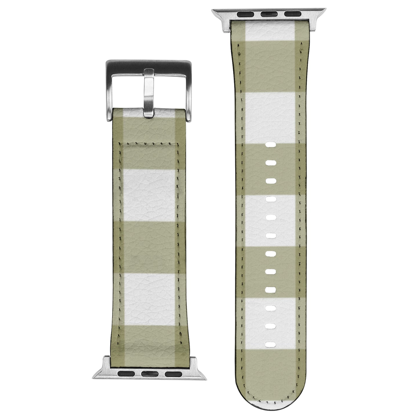Apple Watch Band (Gold Plaid)