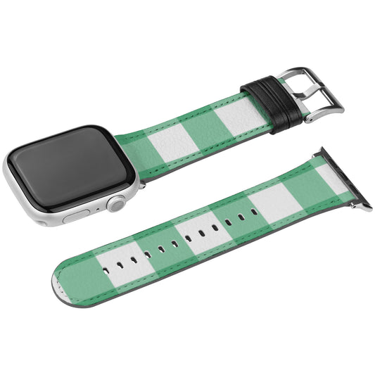 Apple Watch Band (Green Plaid)