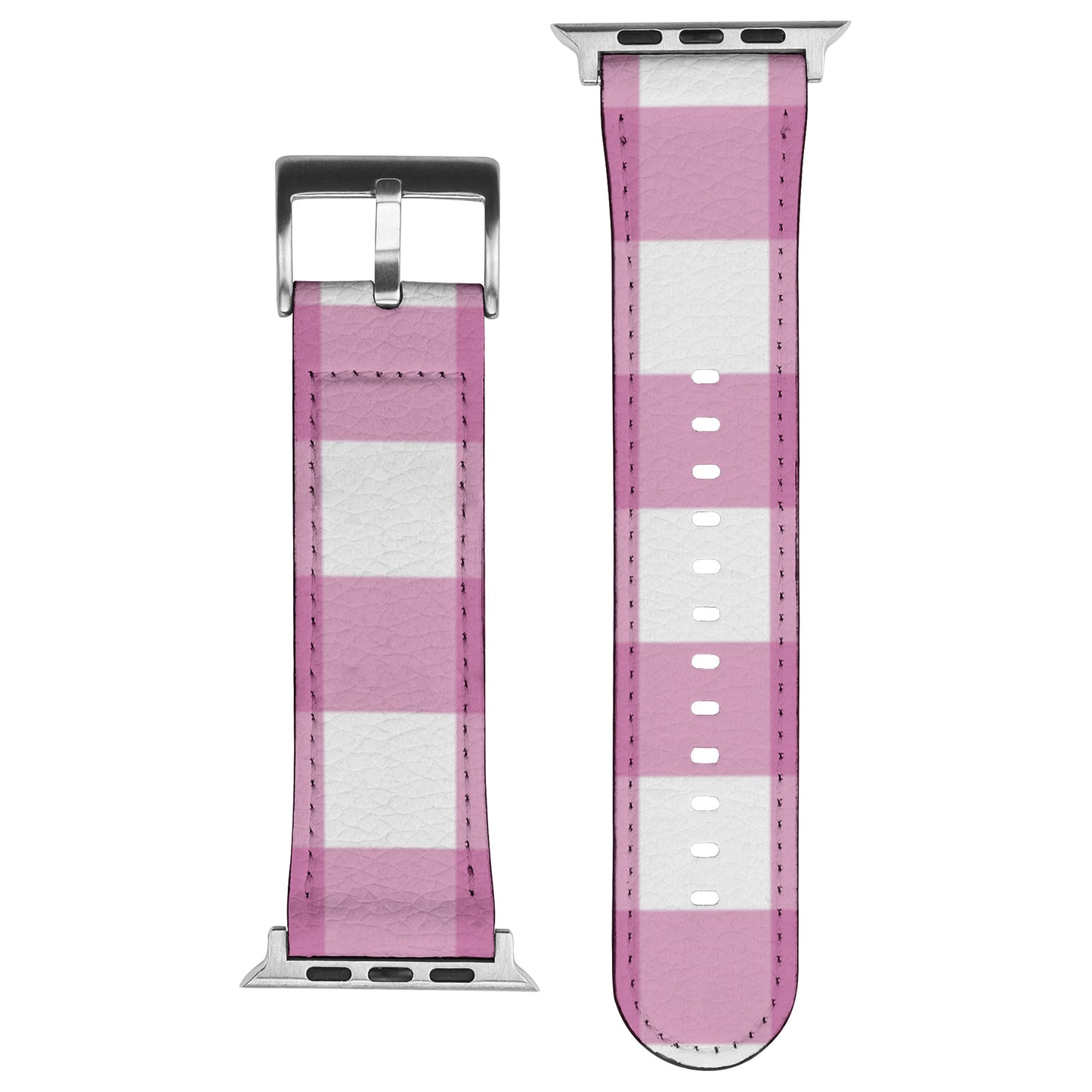 Apple Watch Band (Hot Pink Plaid)