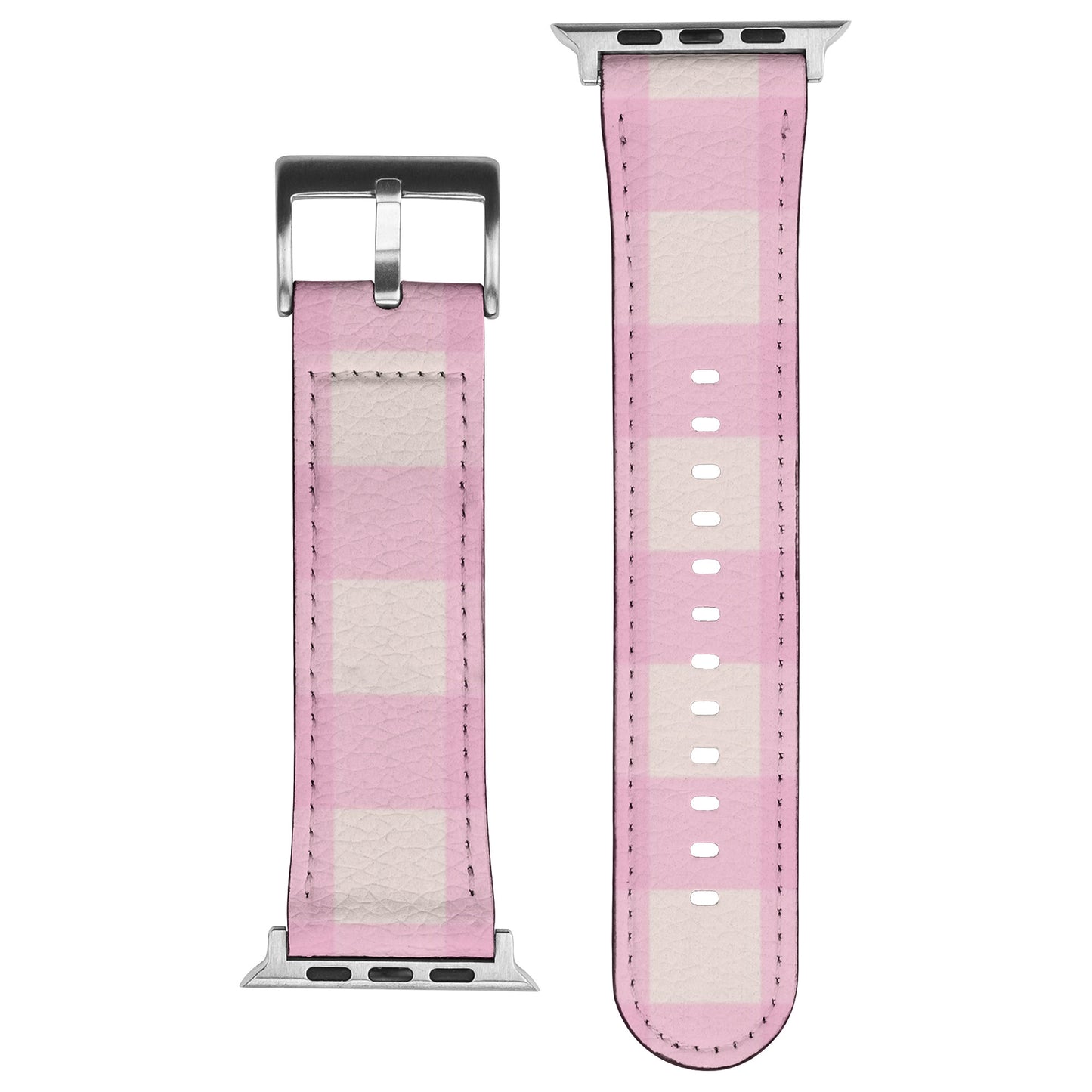 Apple Watch Band (Pink Plaid)