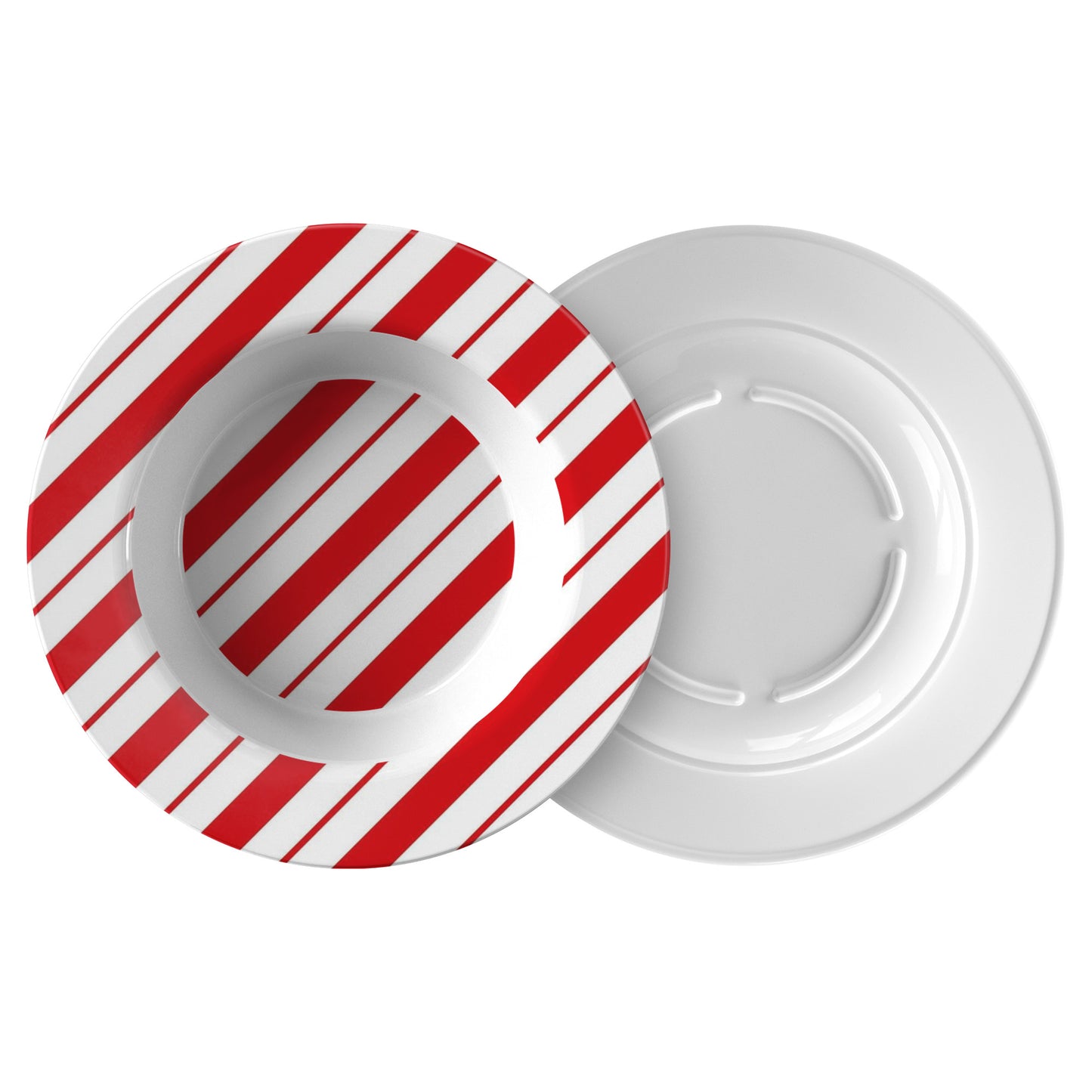 Candy Cane Stripe Bowl