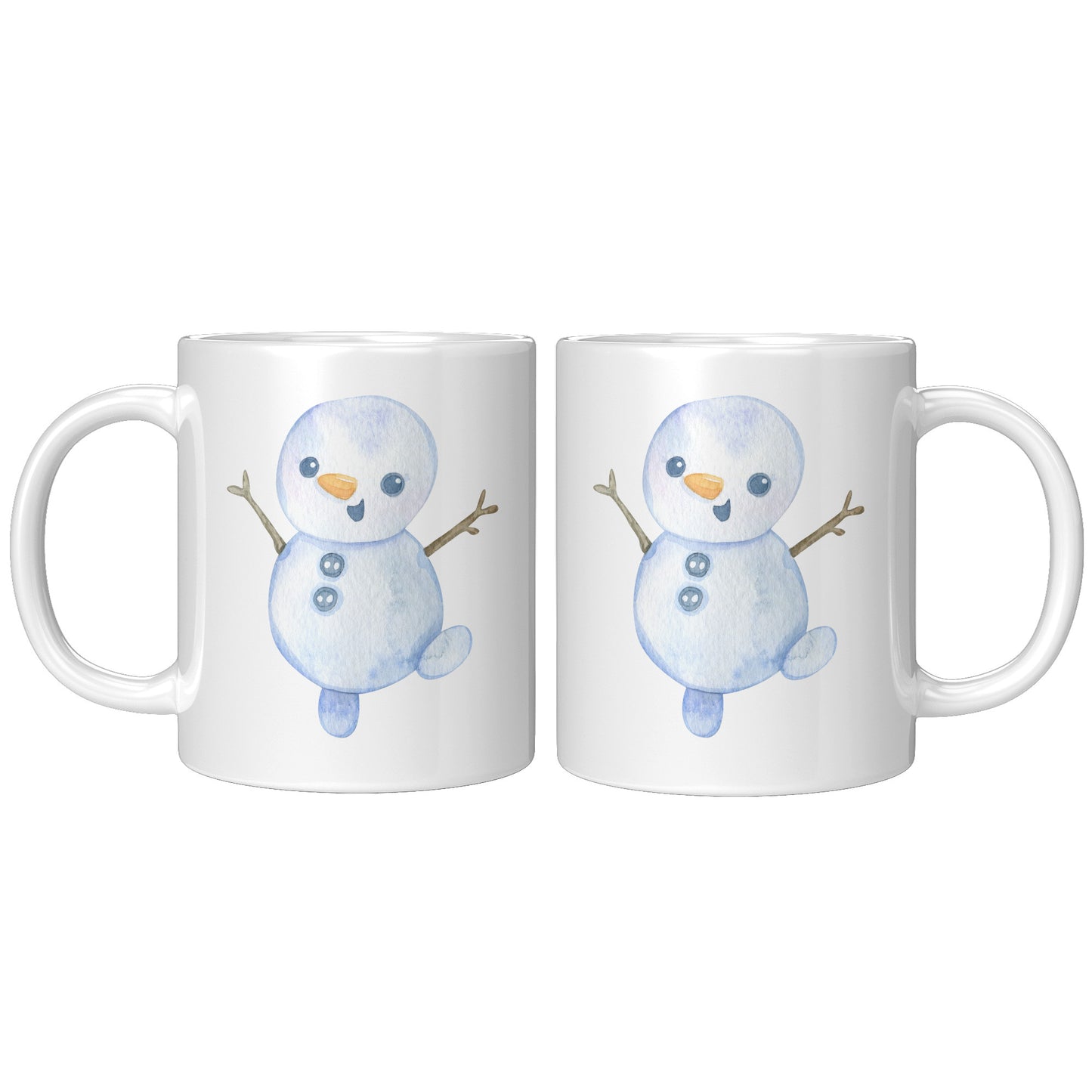 Cheerful Snowman Mug