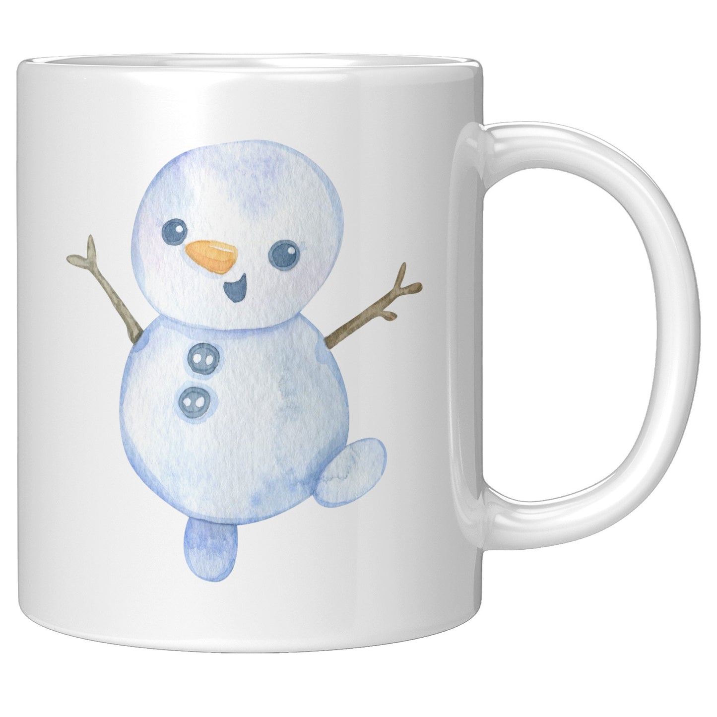 Cheerful Snowman Mug