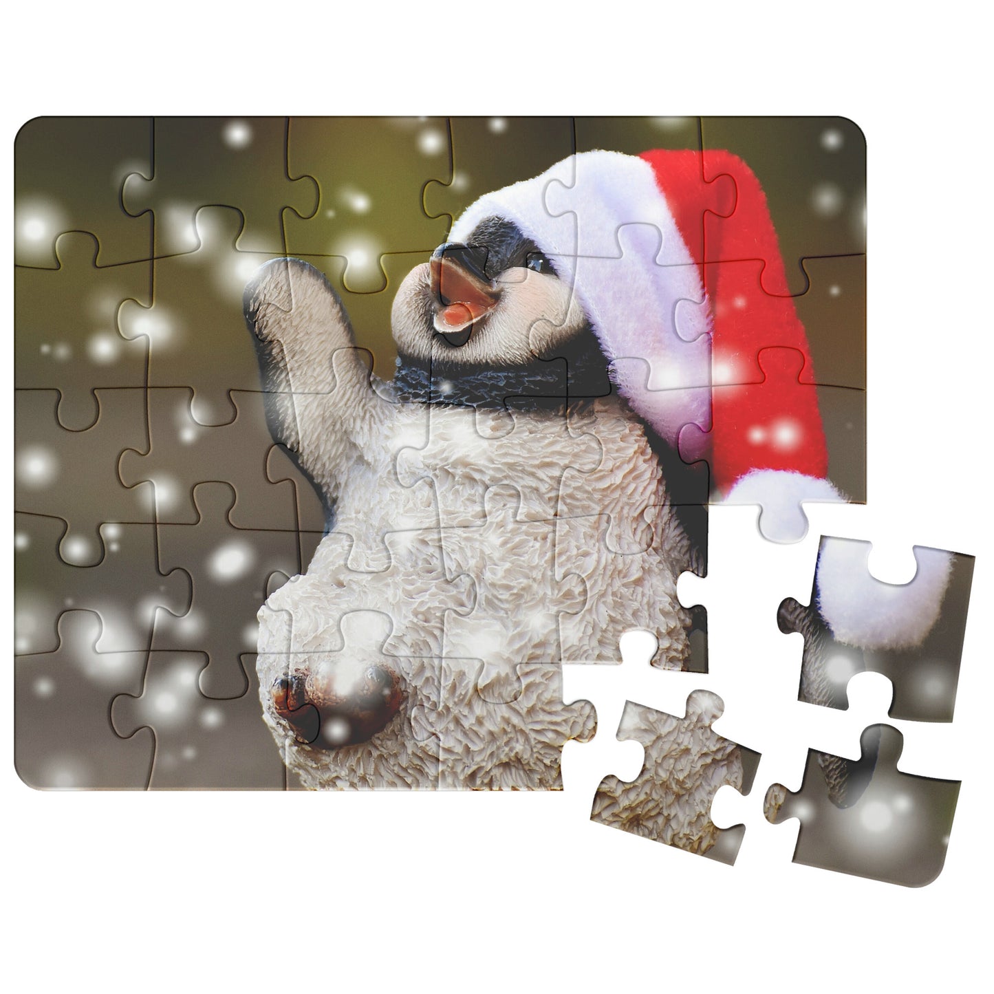 Christmas Penguin Puzzle