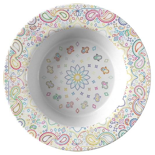 Colorful Mandala Bowl