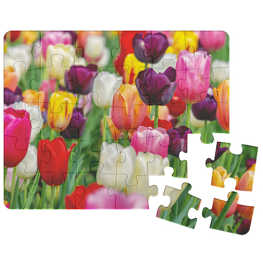 Colorful Tulip Puzzle