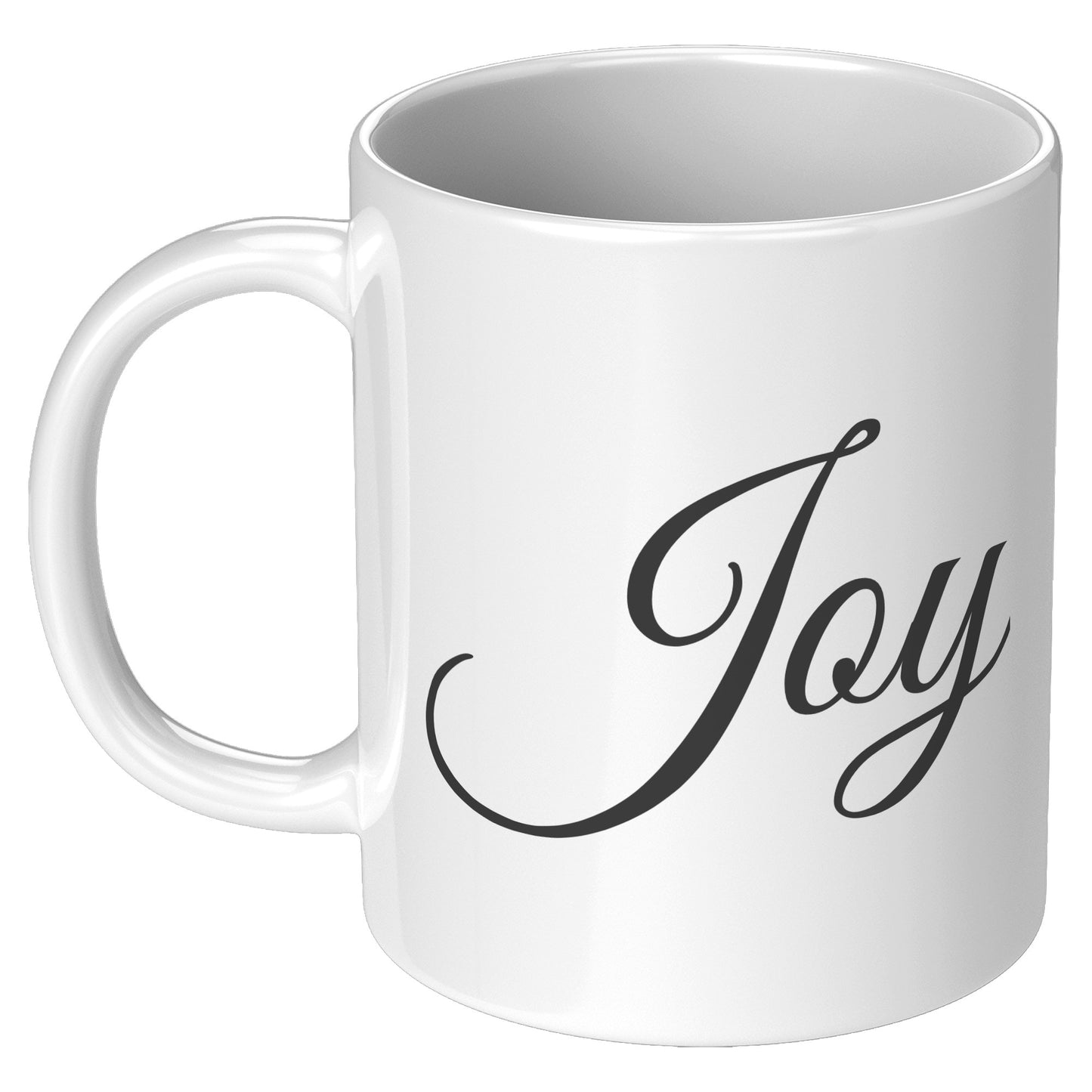 Cursive “Joy” Mug