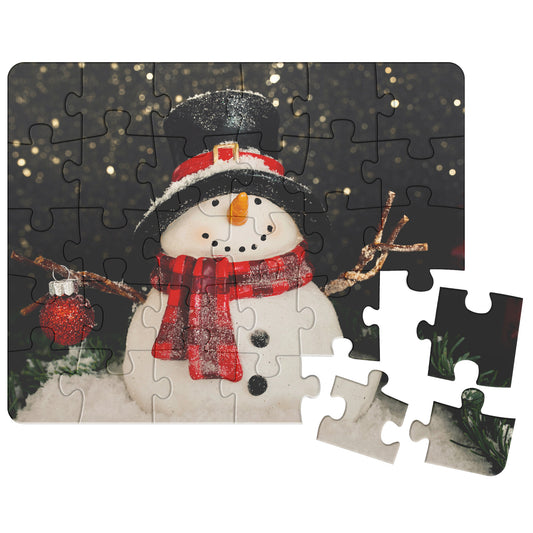 Festive Snowman Puzzle