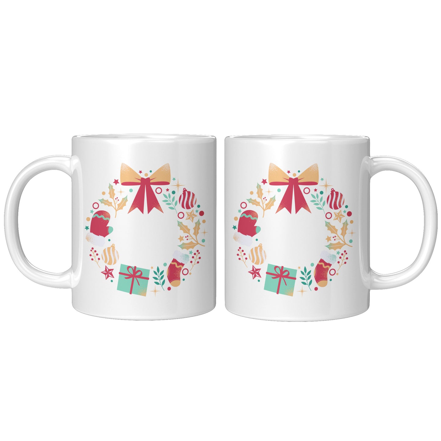 Festive Wreath Mug