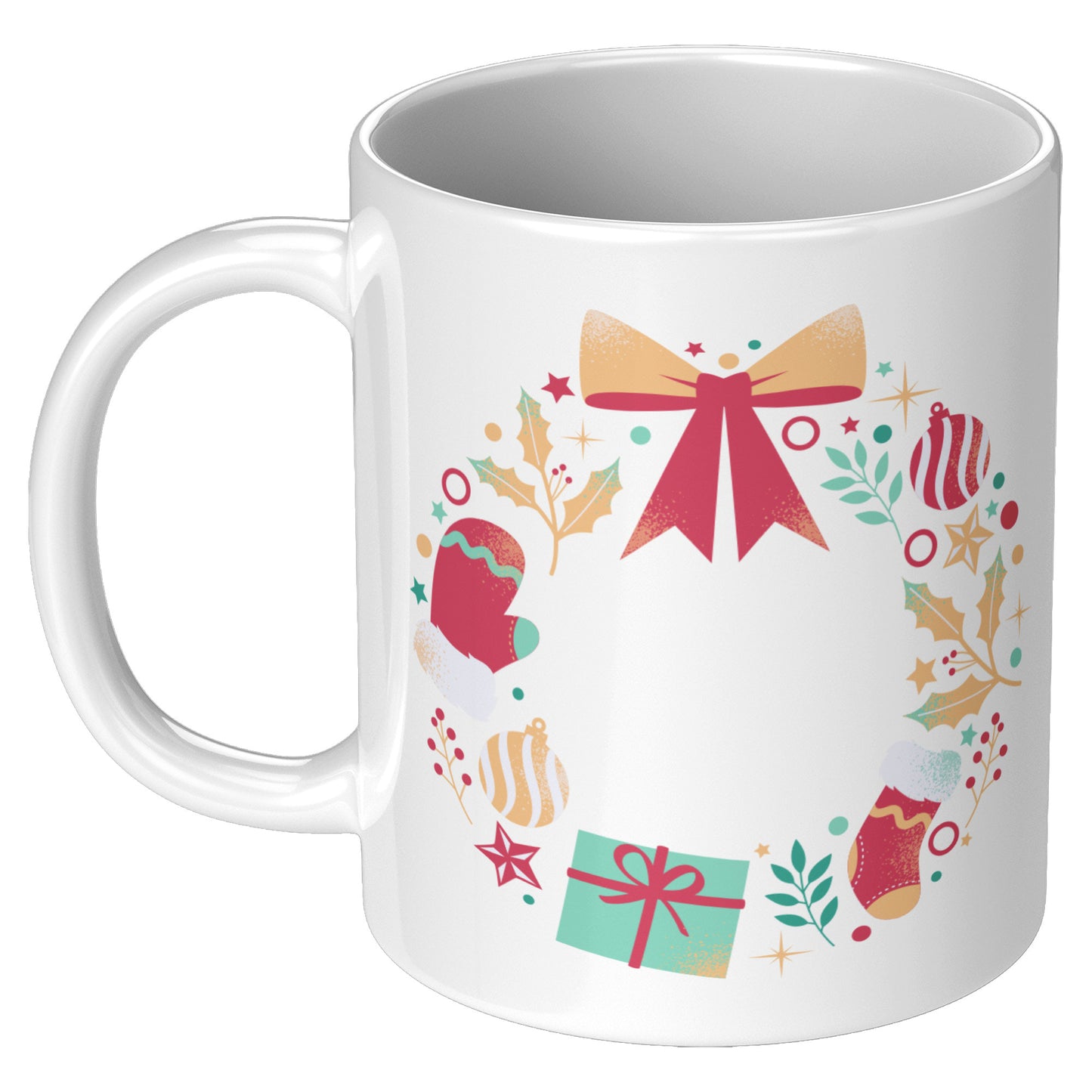 Festive Wreath Mug