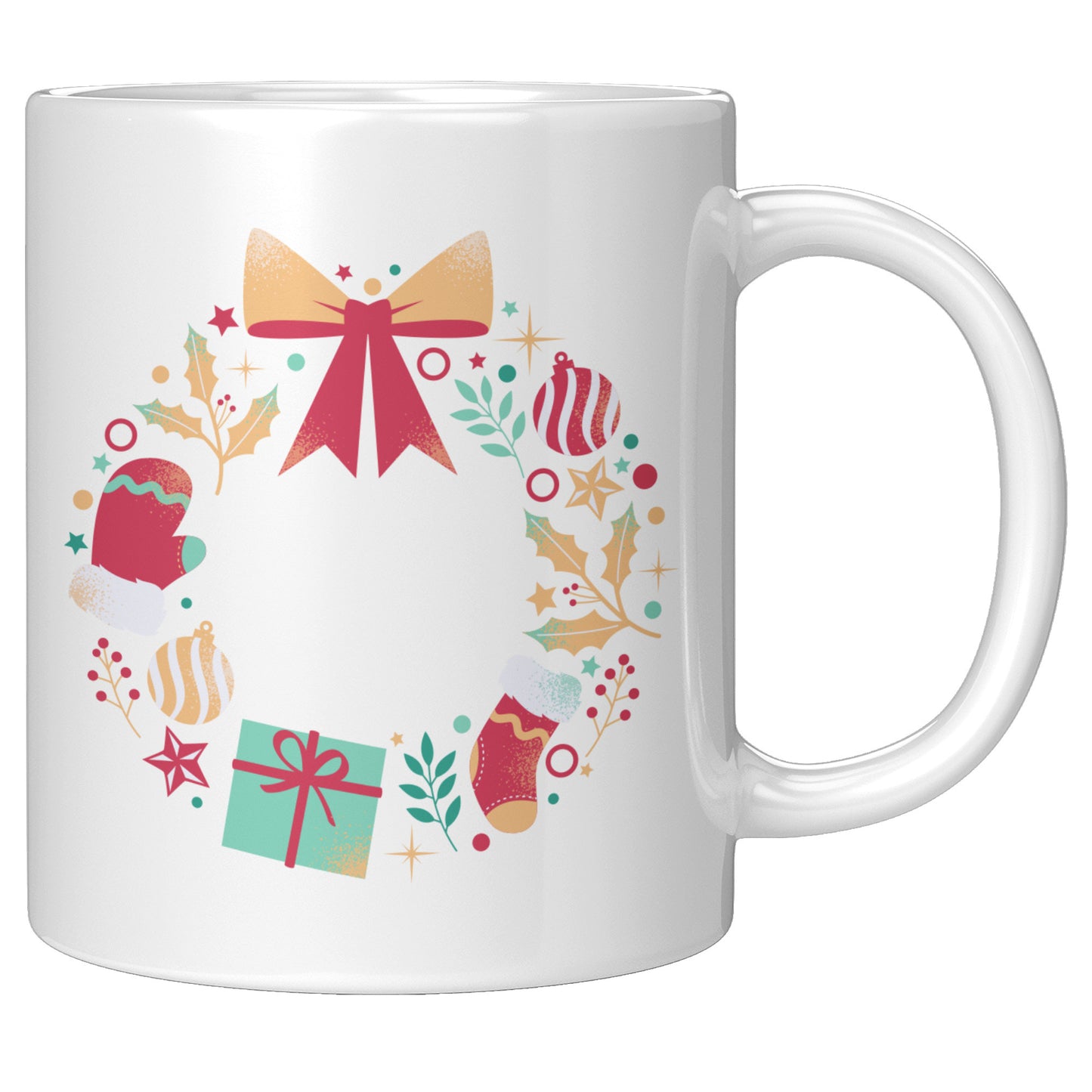 Festive Wreath Mug