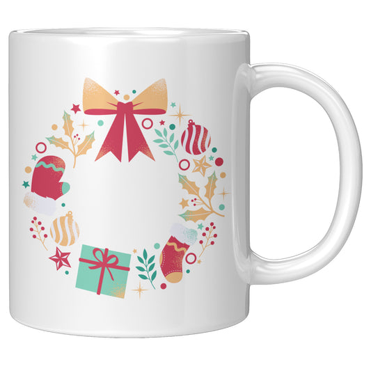 Festive Wreath Mug