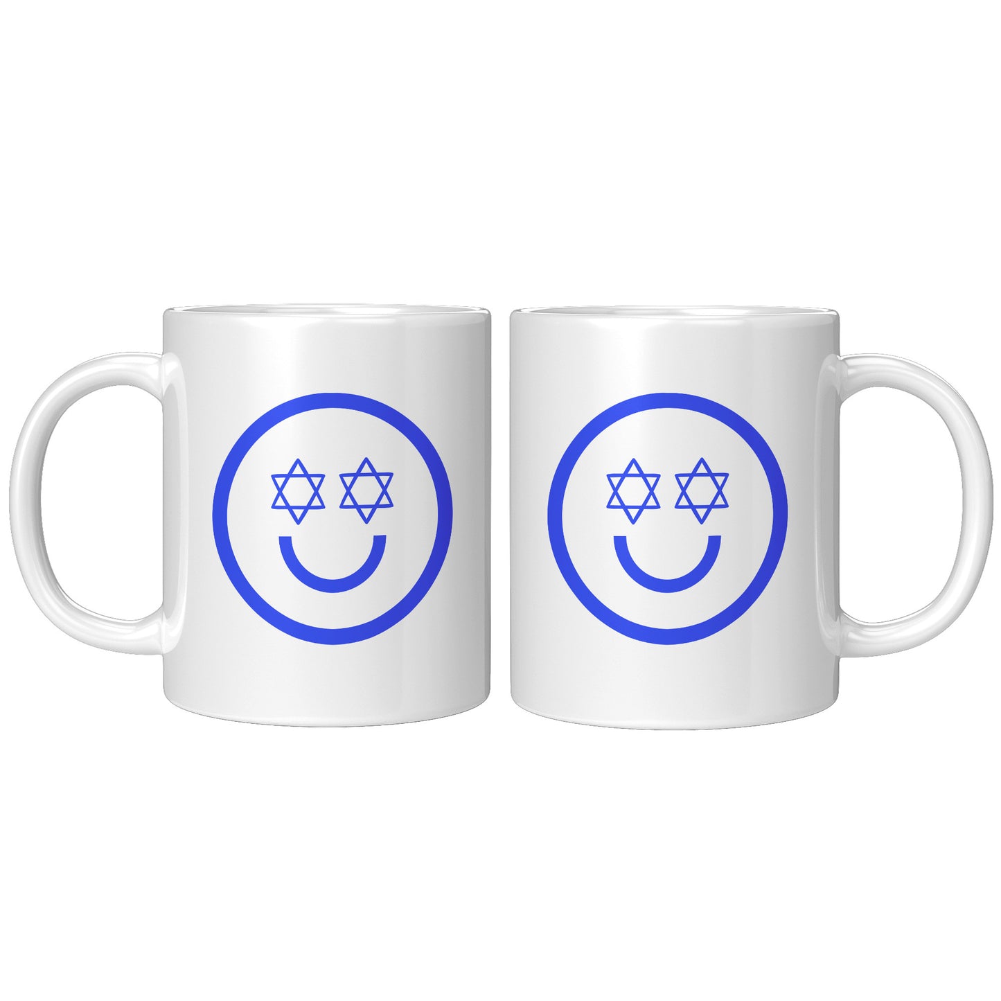 Happy Hanukkah Face Mug