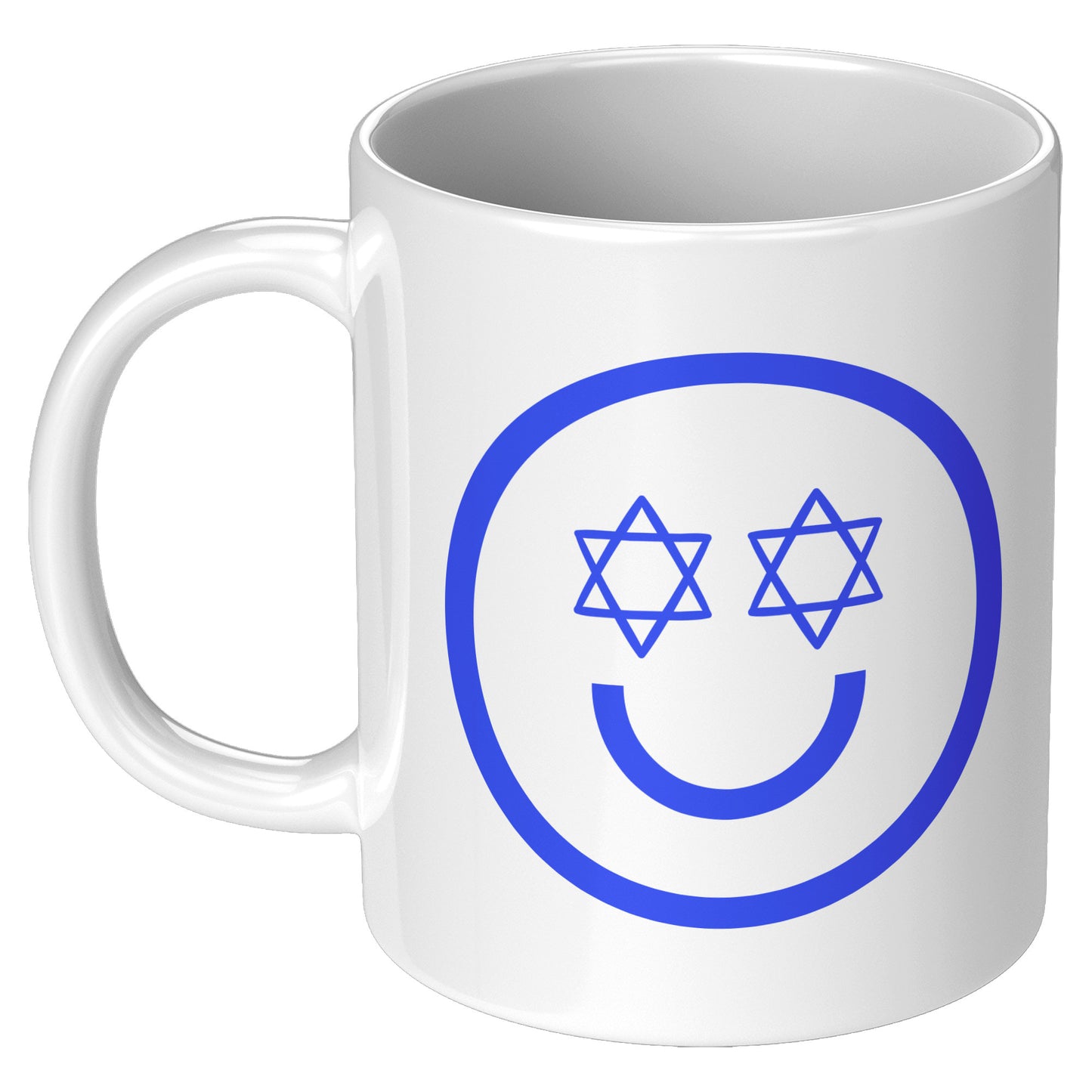 Happy Hanukkah Face Mug