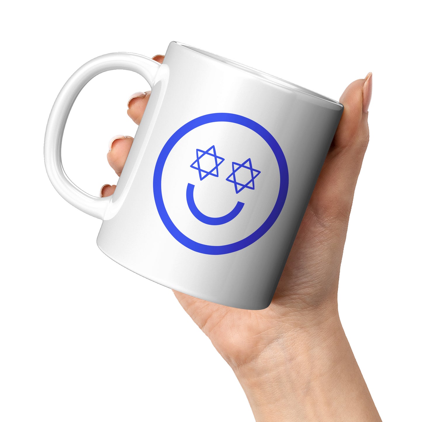 Happy Hanukkah Face Mug