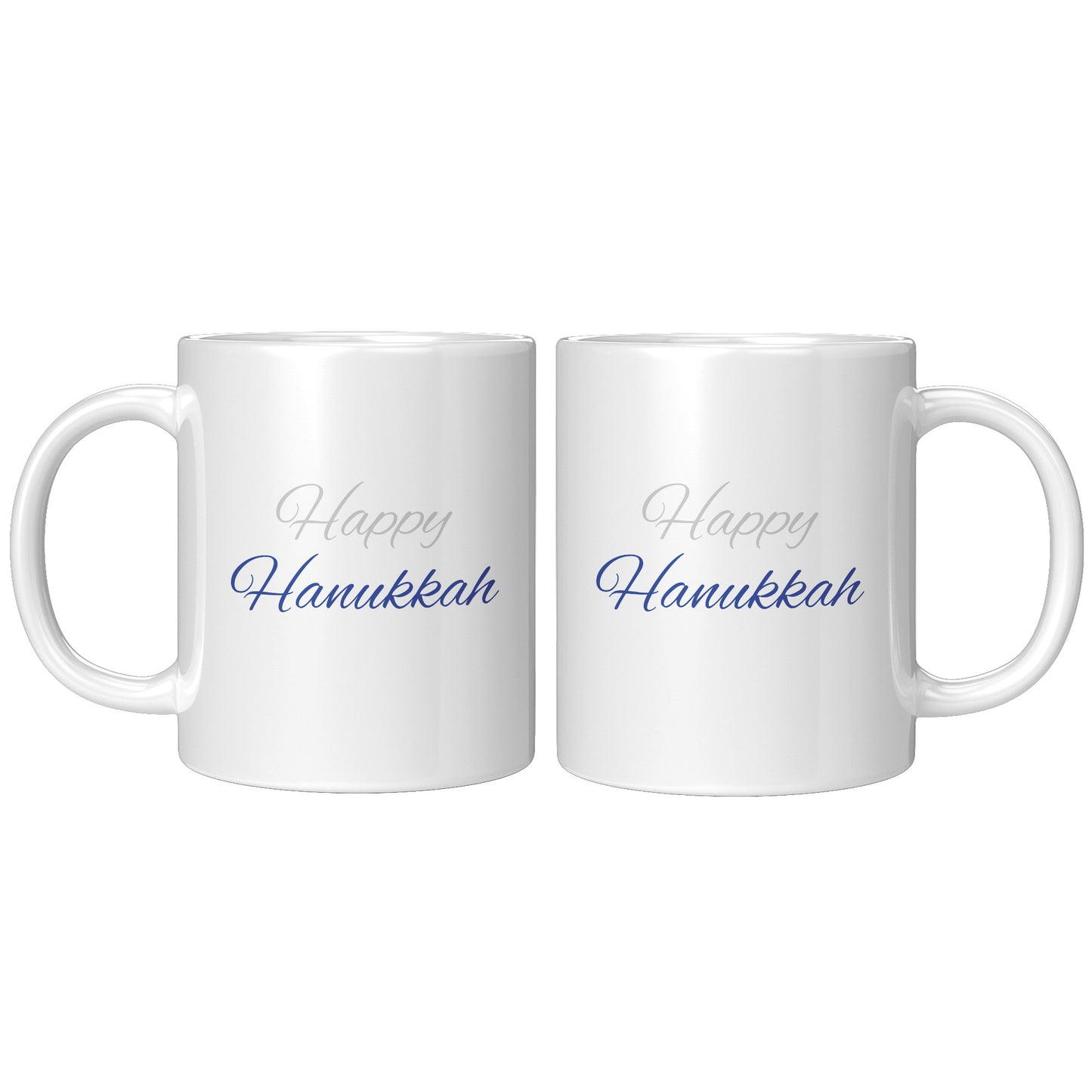 Alex Brush “Happy Hanukkah” Mug