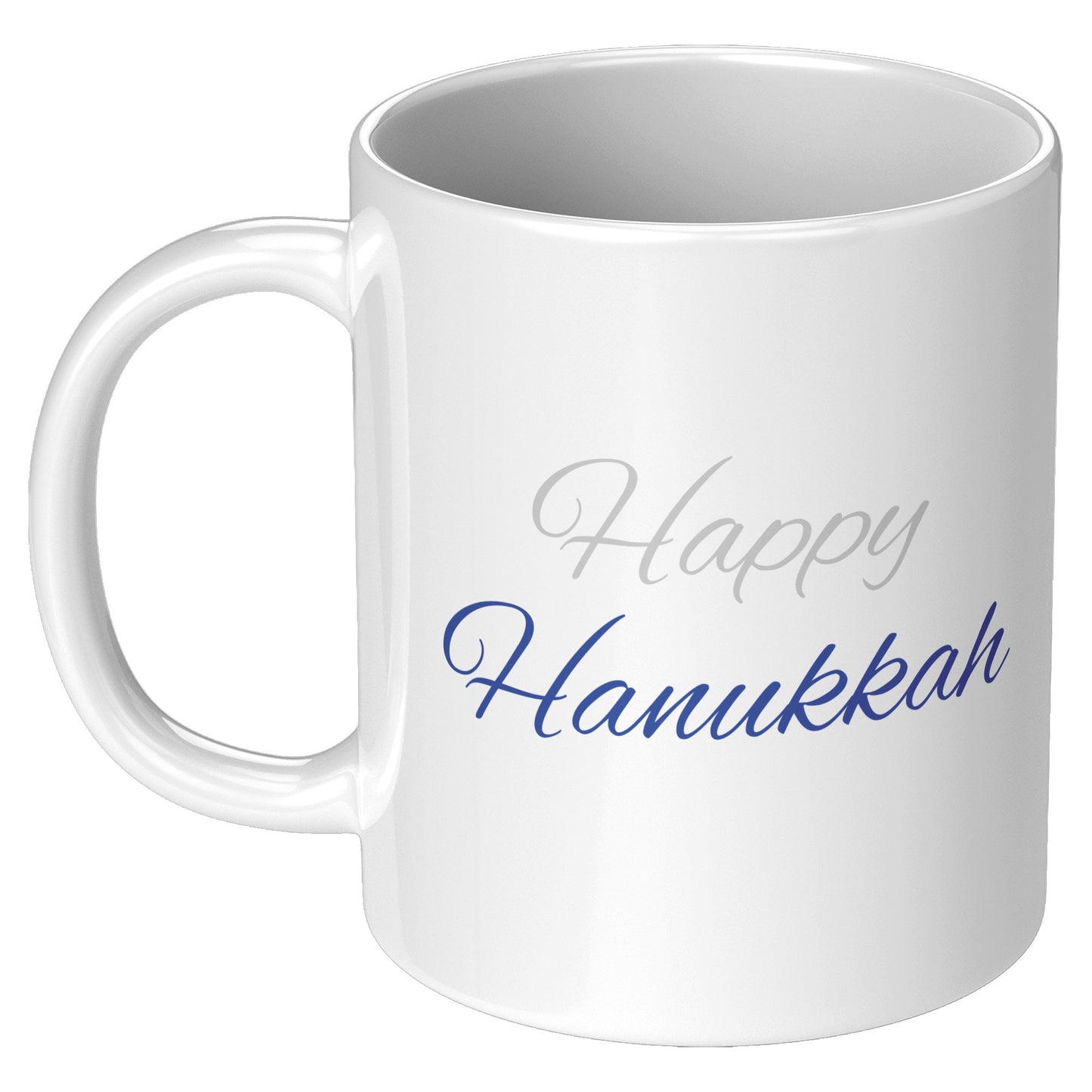 Alex Brush “Happy Hanukkah” Mug