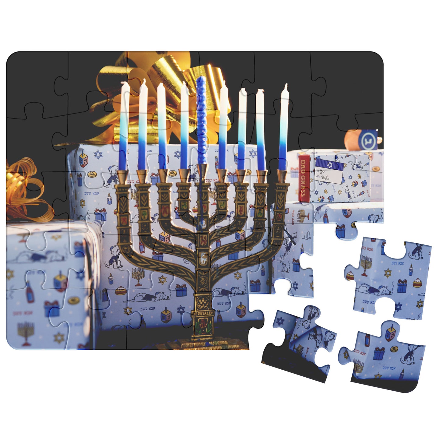 Happy Hanukkah Puzzle