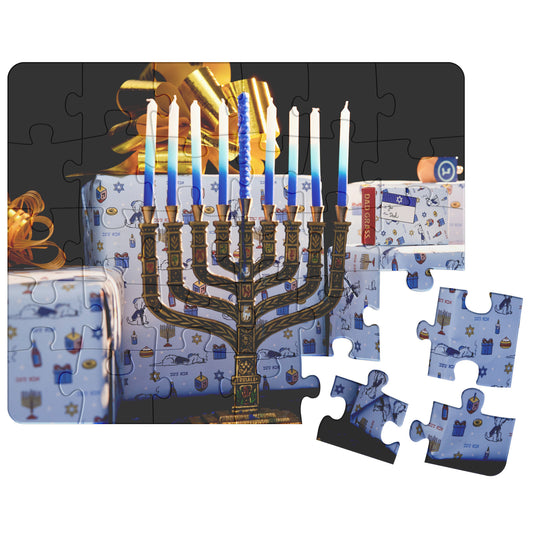 Happy Hanukkah Puzzle