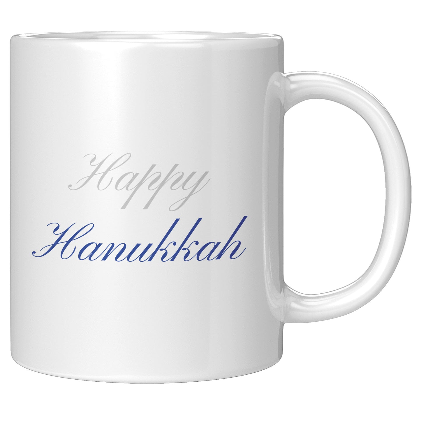 Pinyon Script “Happy Hanukkah” Mug