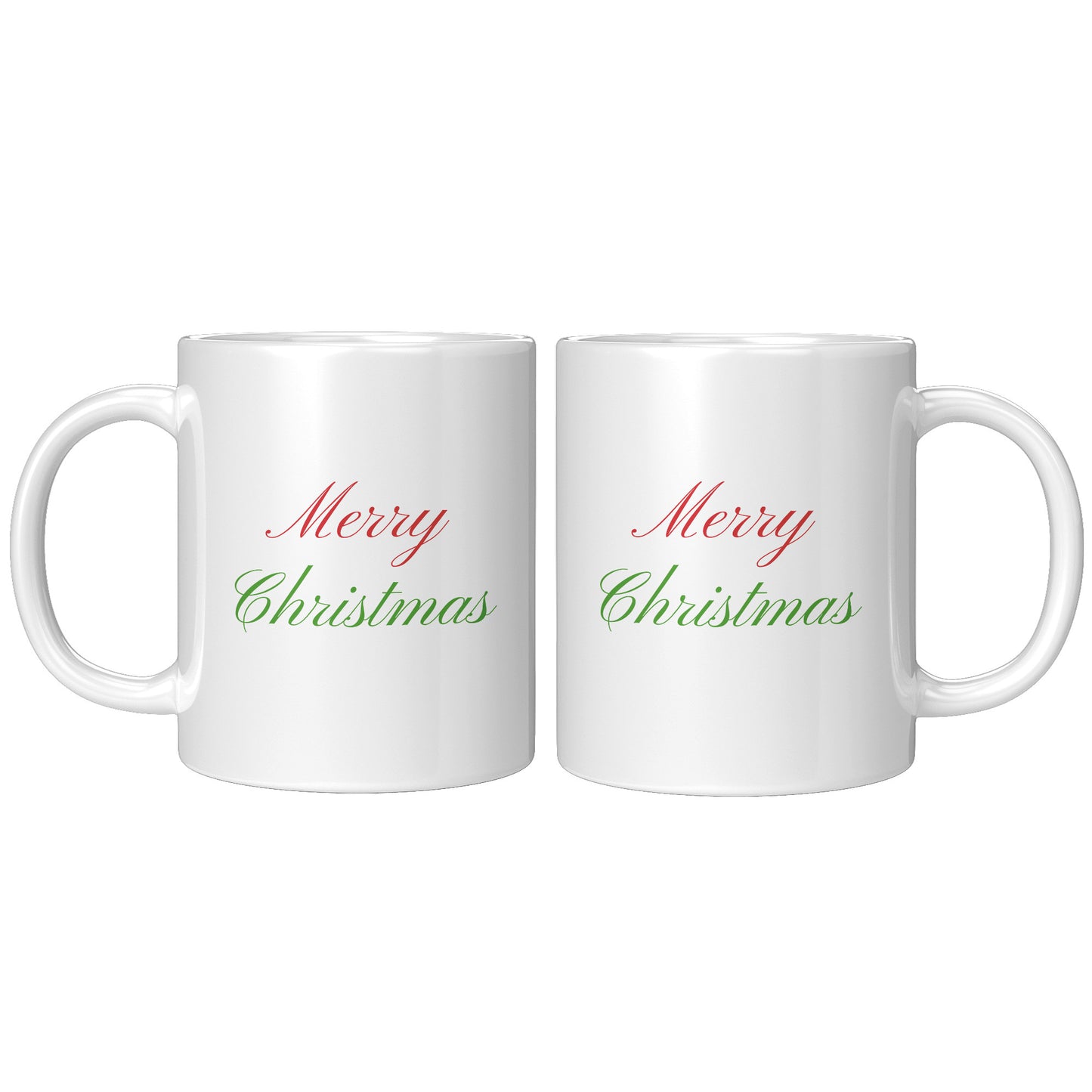 Pinyon Script “Merry Christmas” Mug