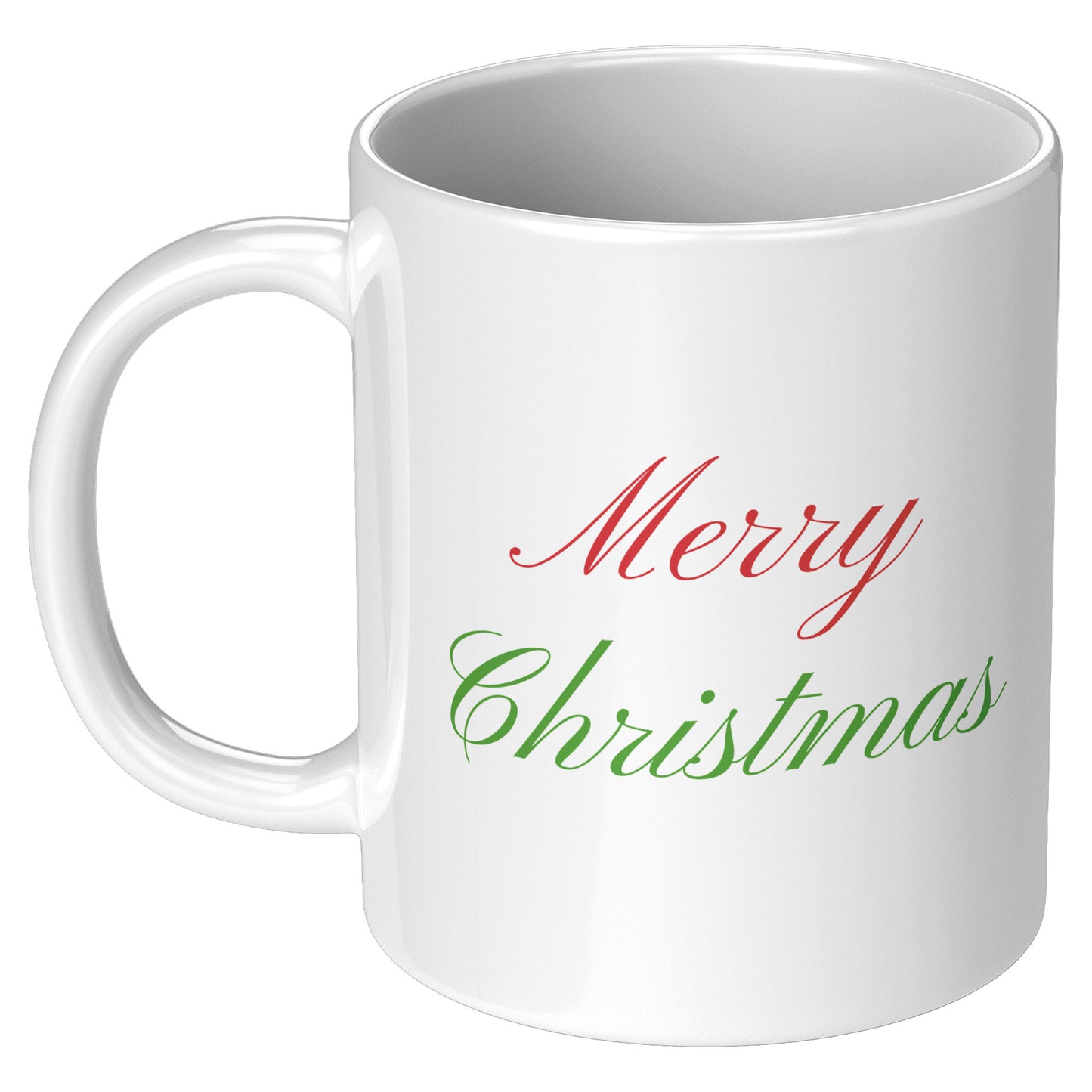 Pinyon Script “Merry Christmas” Mug