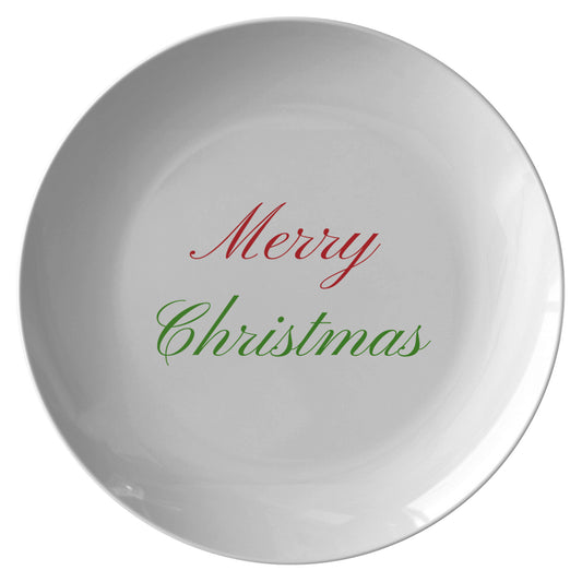 Pinyon Script “Merry Christmas” Plate