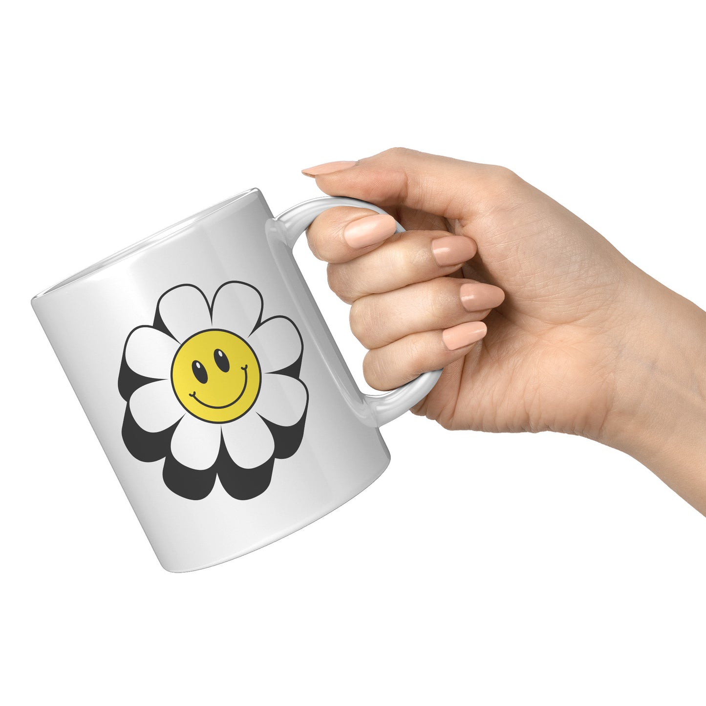 Smiley Daisy Mug