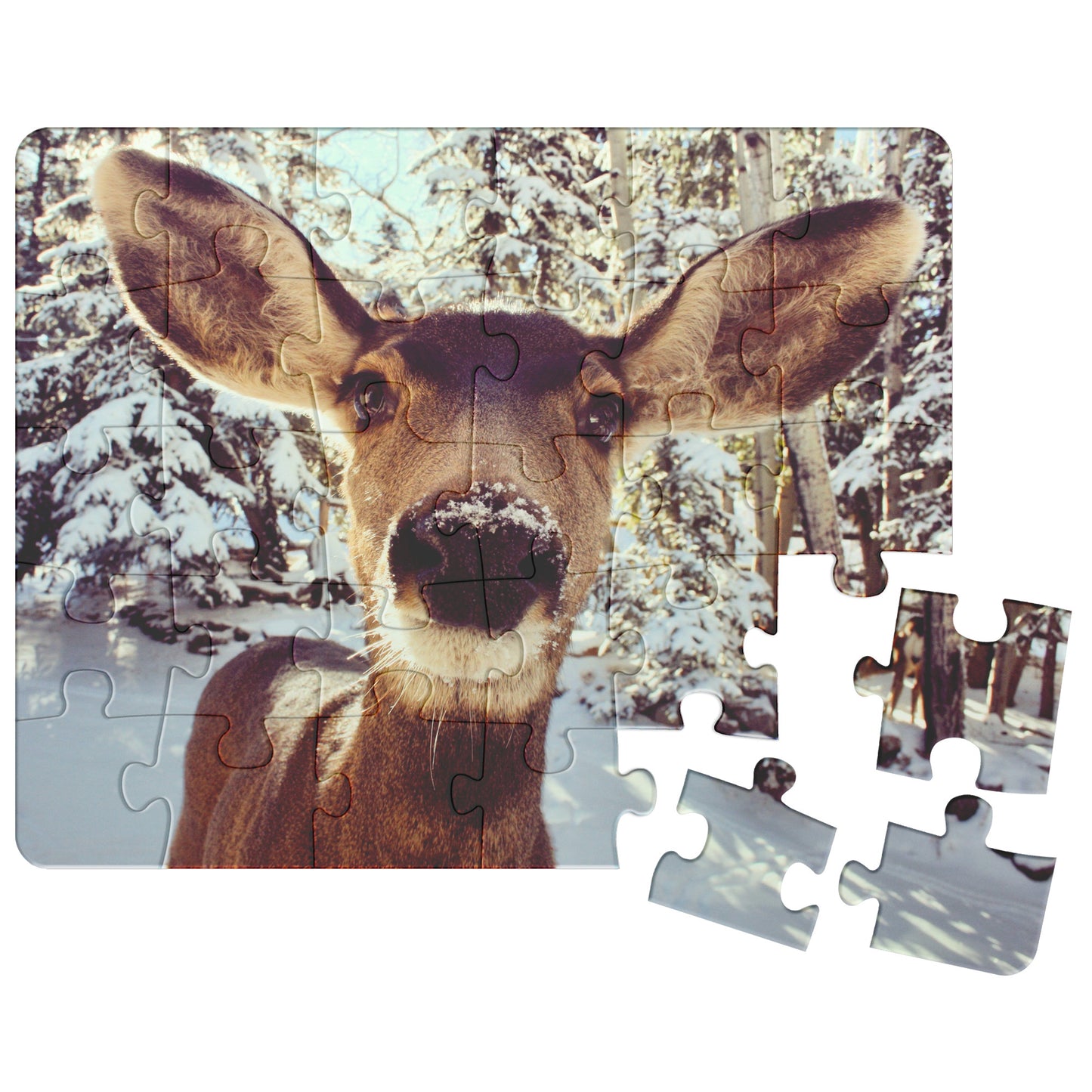 Snow Deer Puzzle