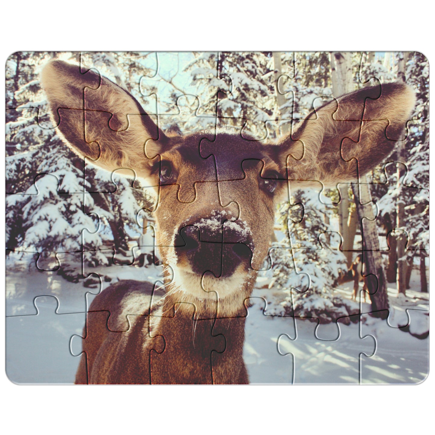 Snow Deer Puzzle