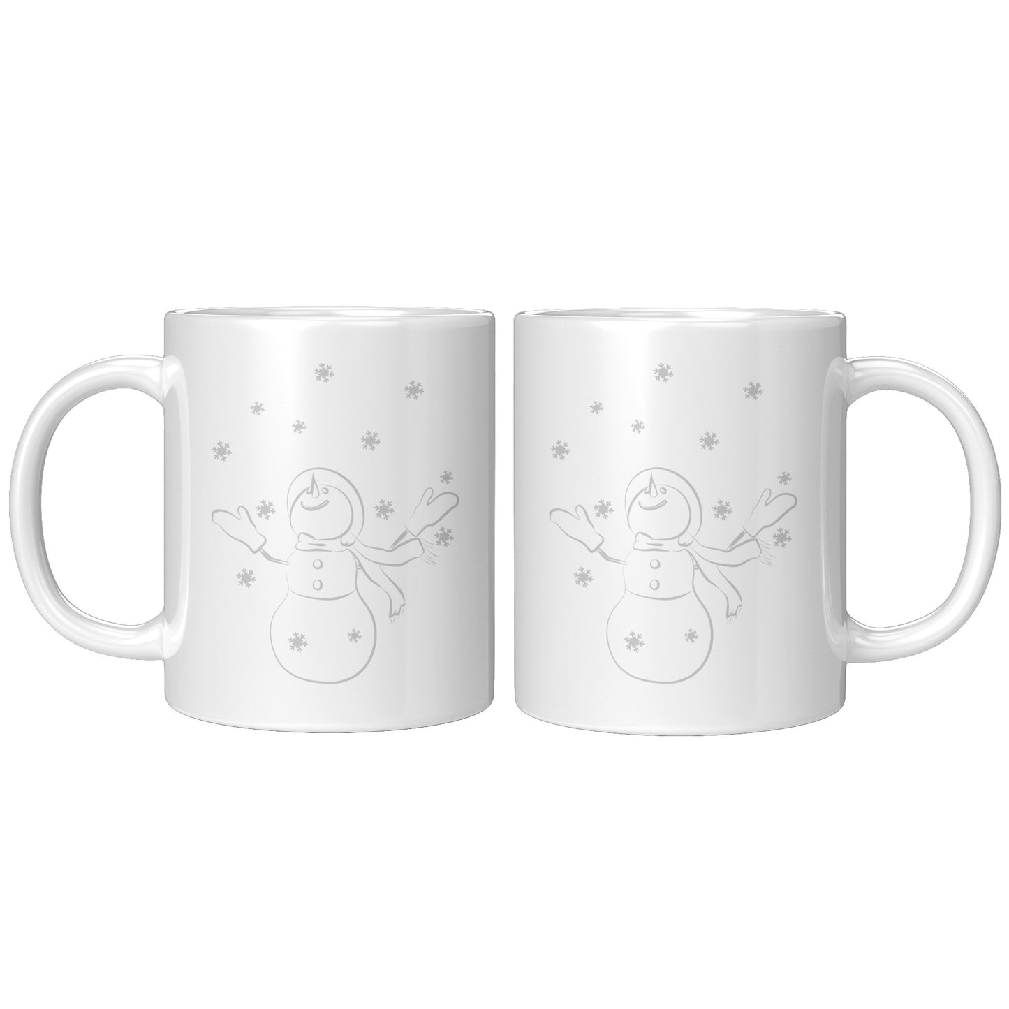 Snowman Sketch Mug
